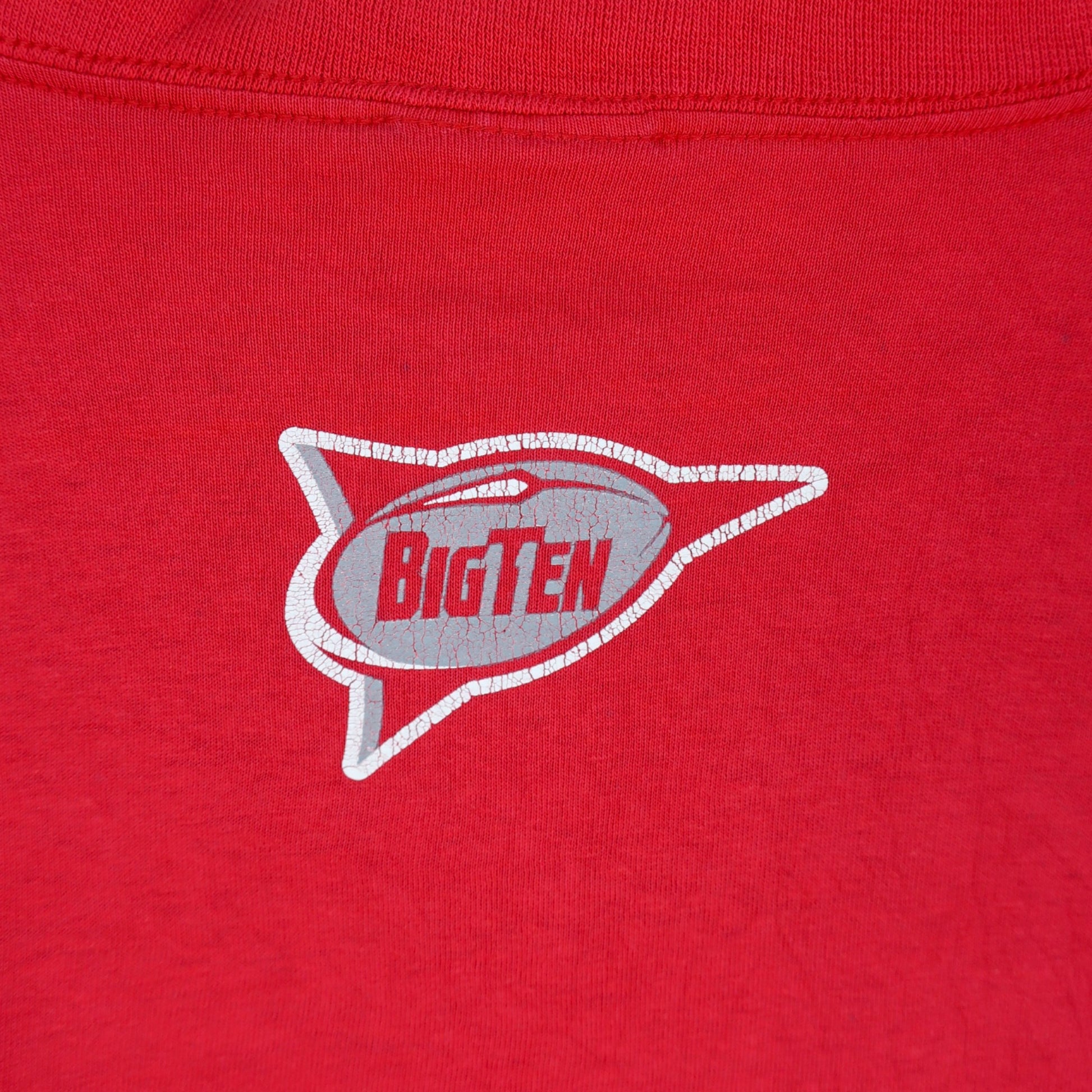 VINTAGE NIKE "OHIO STATE FOOTBALL" T-SHIRT - L
