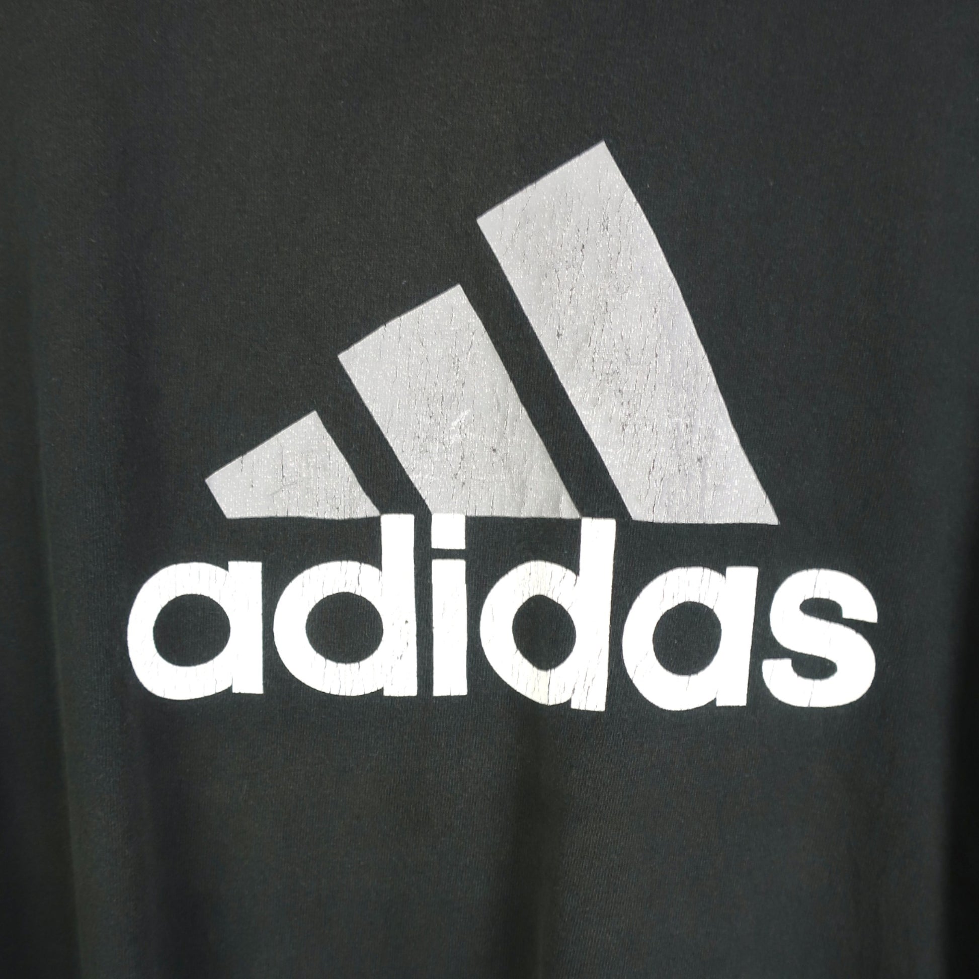 VINTAGE LONG-SLEEVE ADIDAS T-SHIRT - L