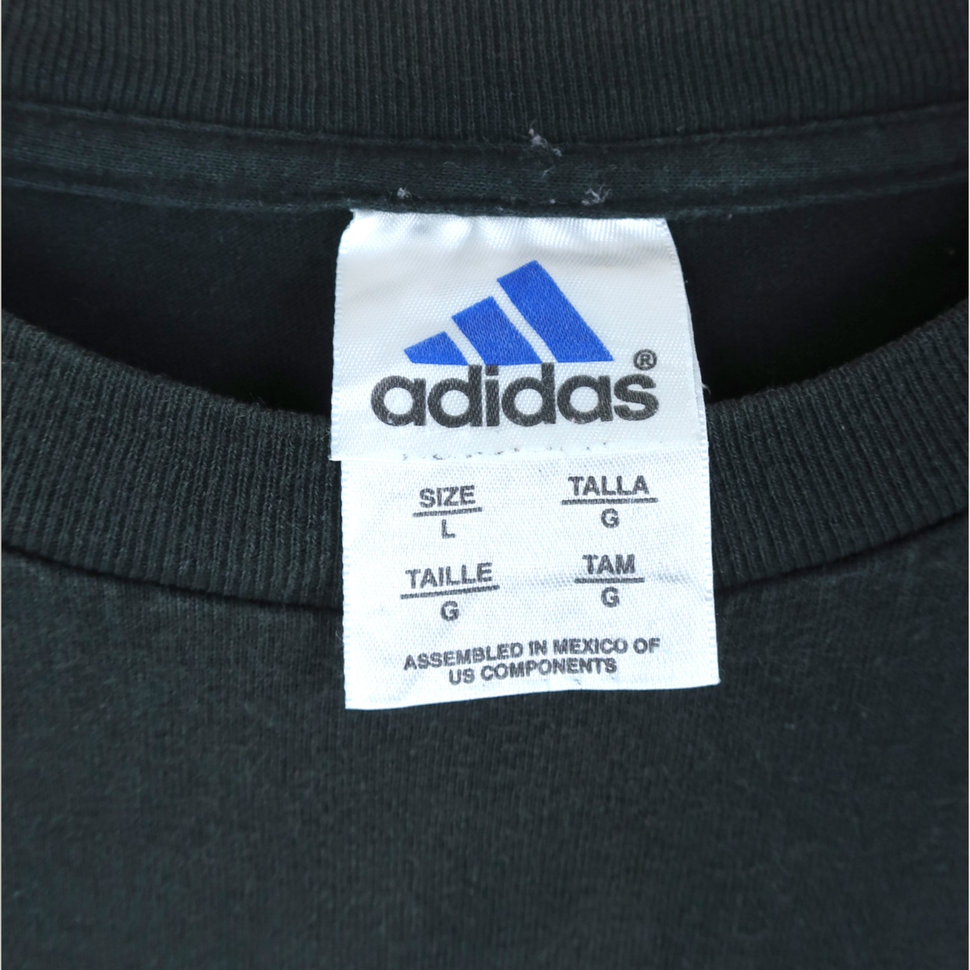 VINTAGE LONG-SLEEVE ADIDAS T-SHIRT - L