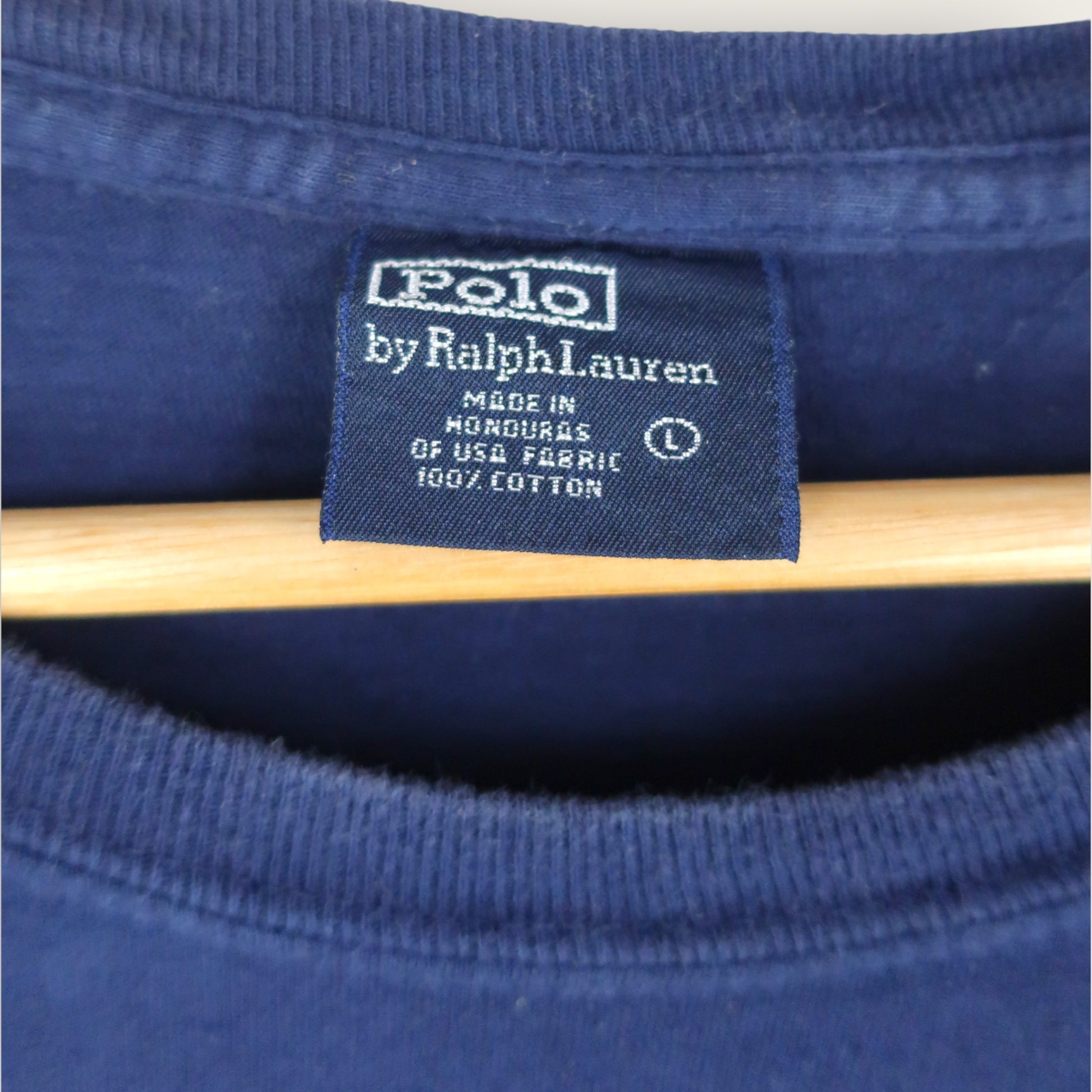 VINTAGE RALPH LAUREN T-SHIRT - L