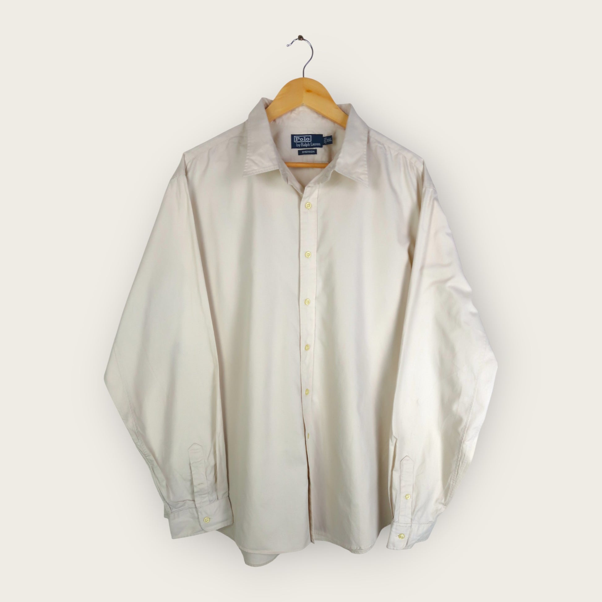 VINTAGE LONG-SLEEVE RALPH LAUREN SHIRT - XXL