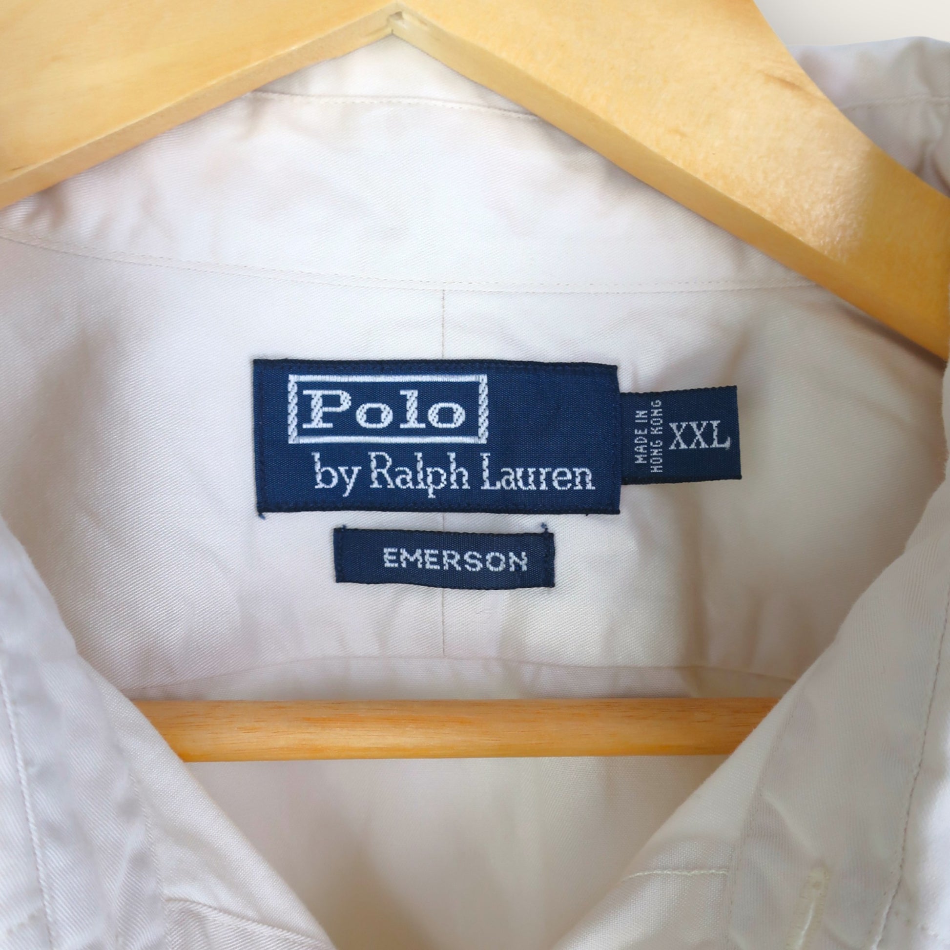 VINTAGE LONG-SLEEVE RALPH LAUREN SHIRT - XXL