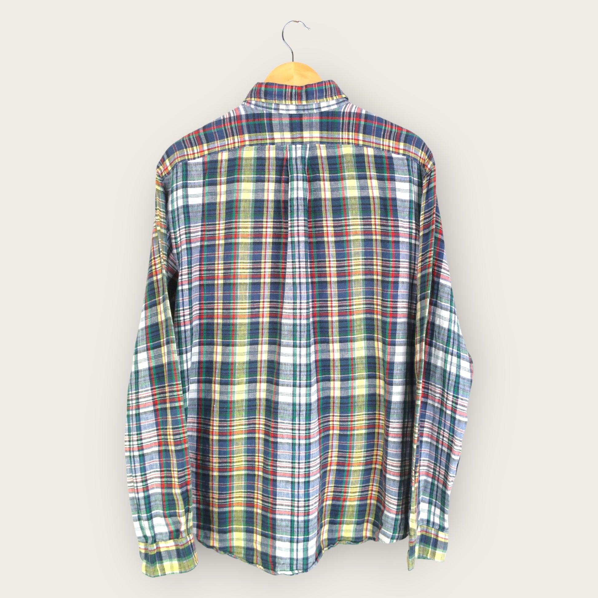 VINTAGE LONG-SLEEVE RALPH LAUREN SHIRT - XL