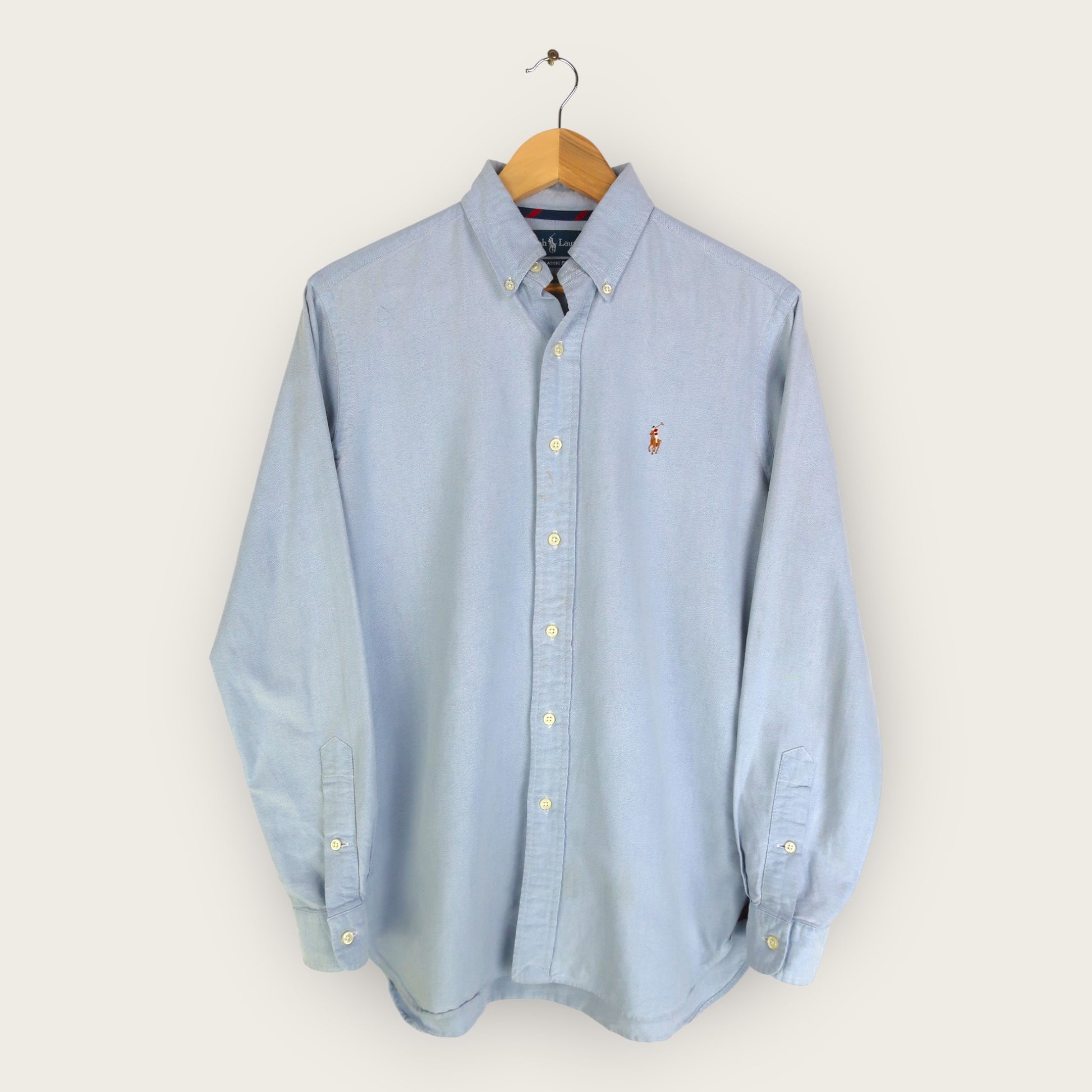 VINTAGE LONG-SLEEVE RALPH LAUREN SHIRT - S