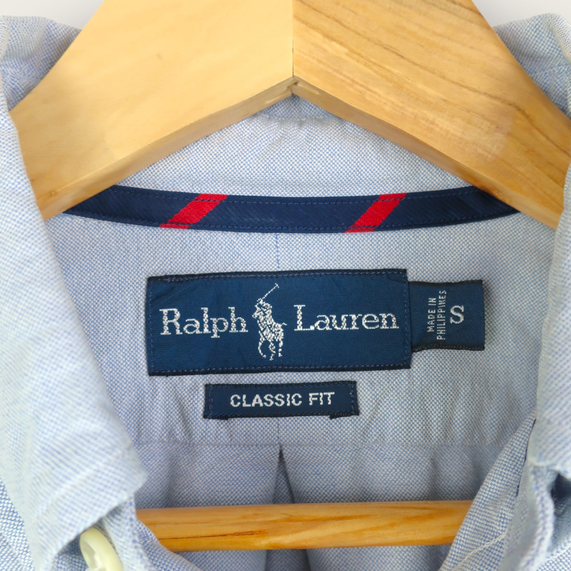 VINTAGE LONG-SLEEVE RALPH LAUREN SHIRT - S