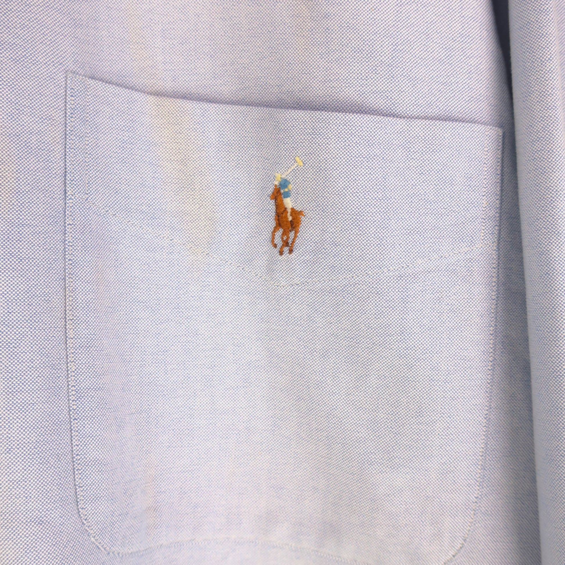 VINTAGE LONG-SLEEVE RALPH LAUREN SHIRT - 4XL