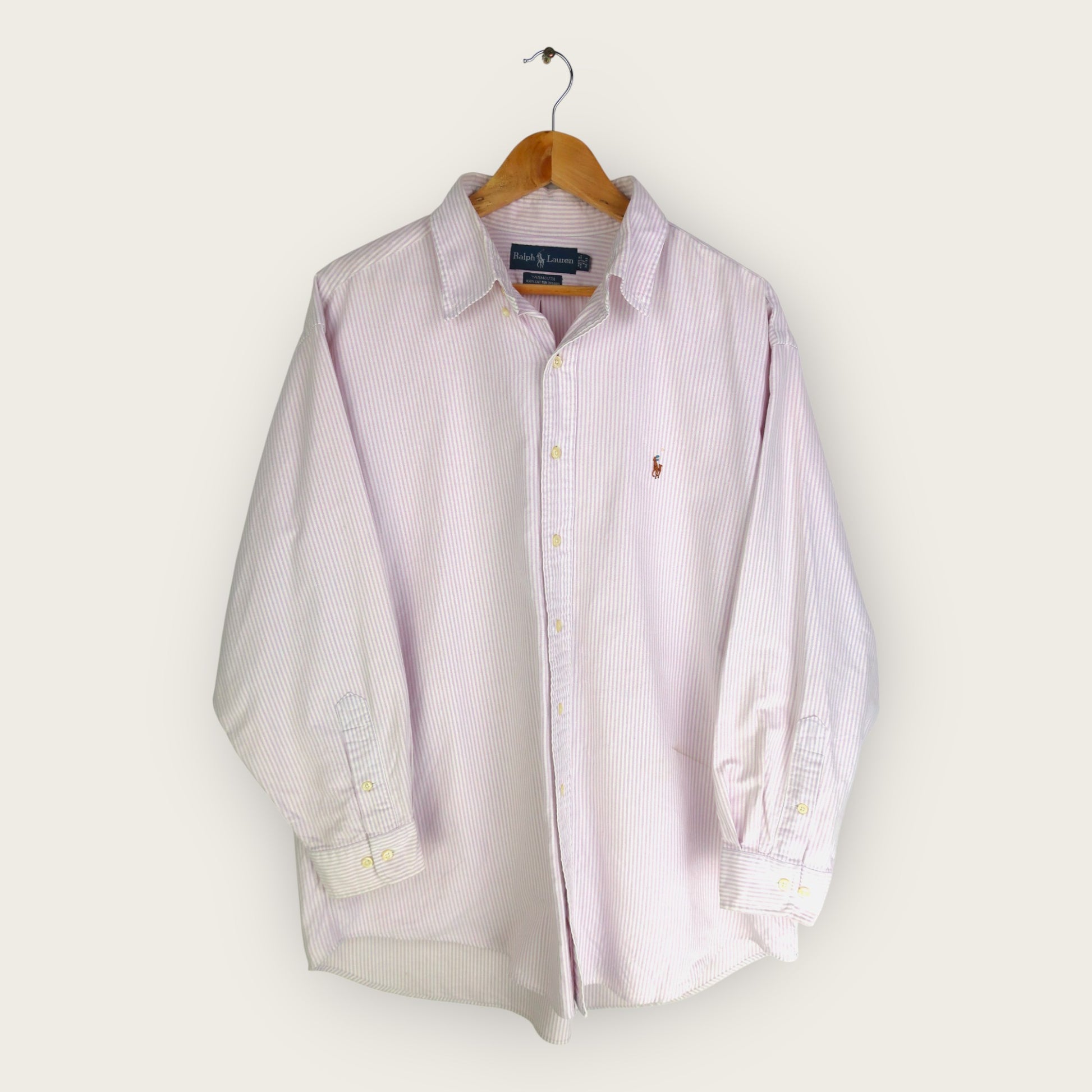 VINTAGE LONG-SLEEVE RALPH LAUREN SHIRT - L/XL