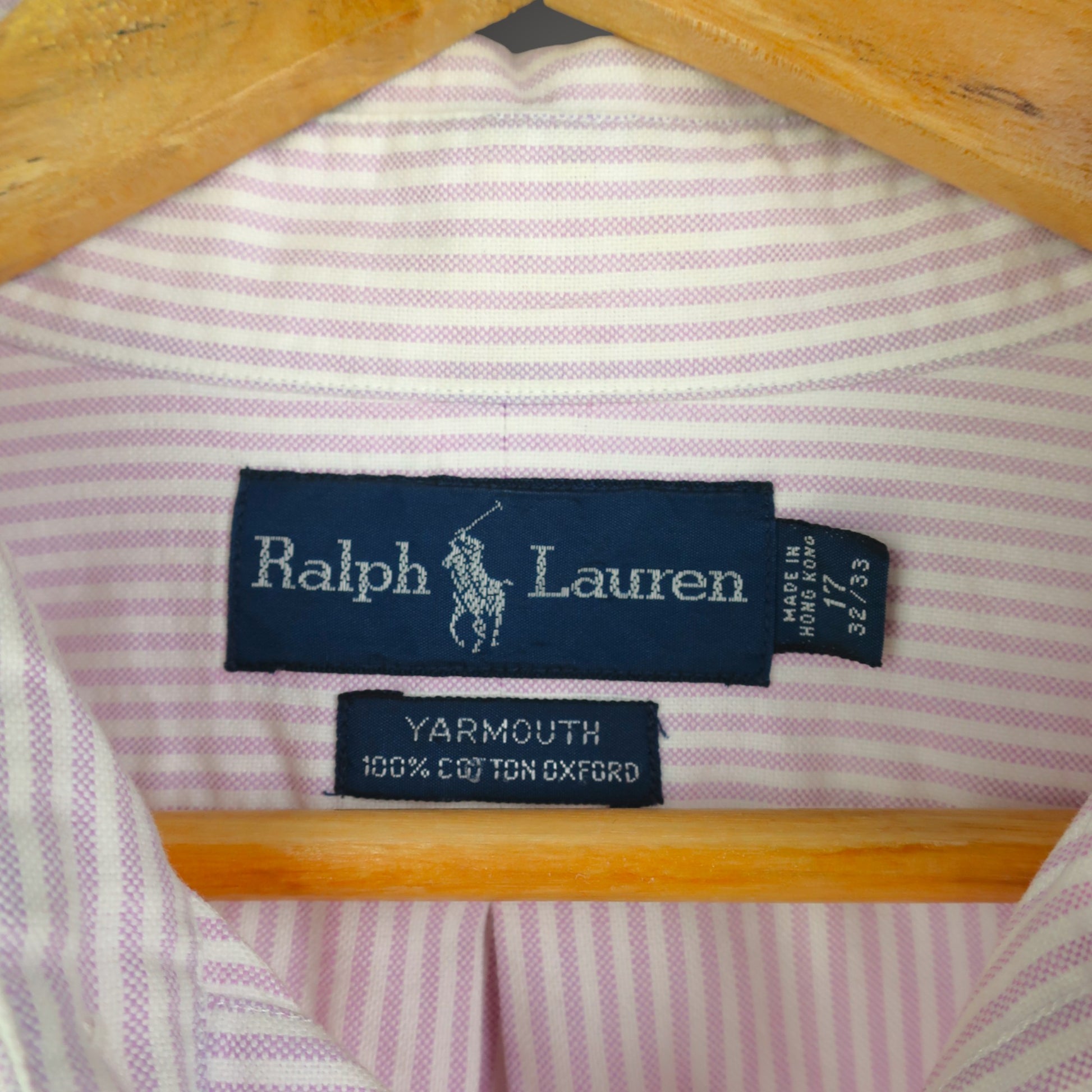 VINTAGE LONG-SLEEVE RALPH LAUREN SHIRT - L/XL