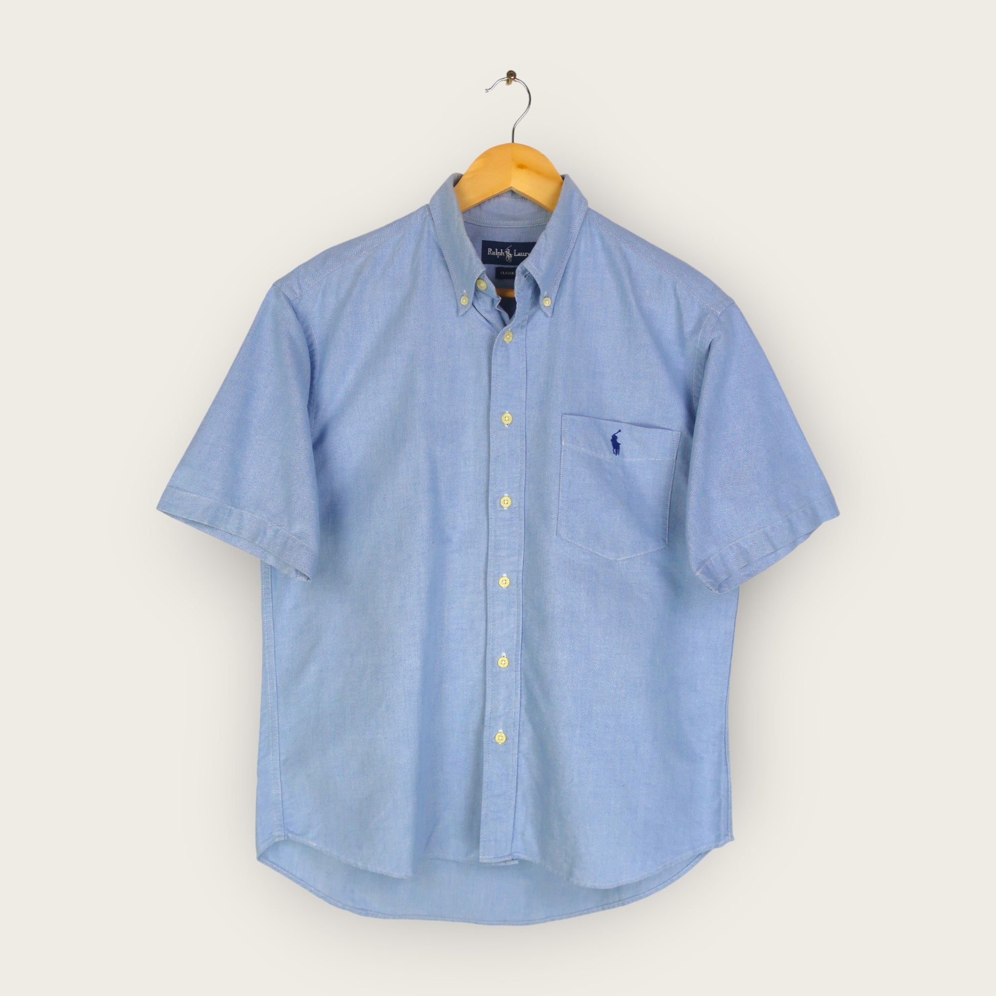 VINTAGE RALPH LAUREN POCKET SHIRT - L