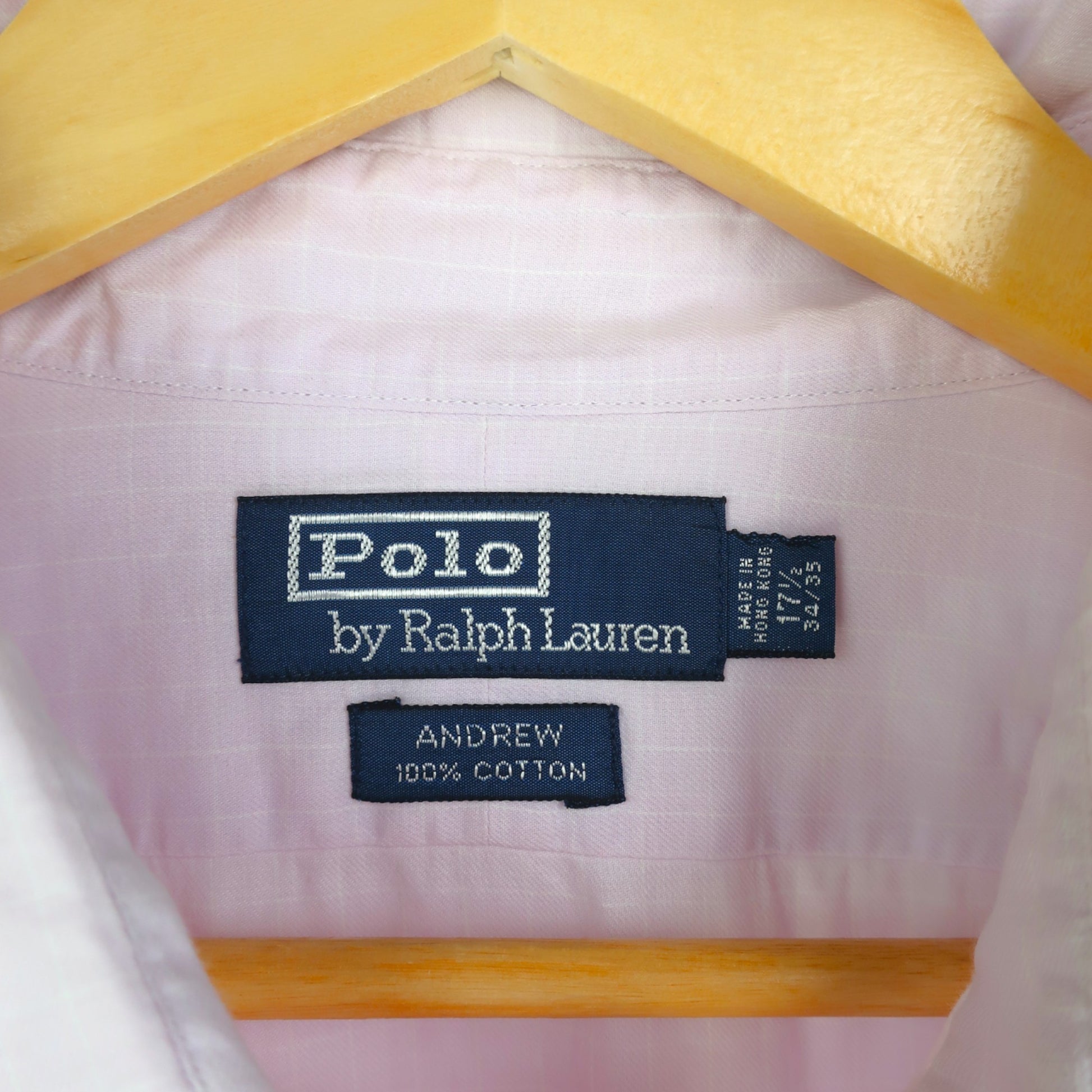 VINTAGE LONG-SLEEVE RALPH LAUREN SHIRT - XL