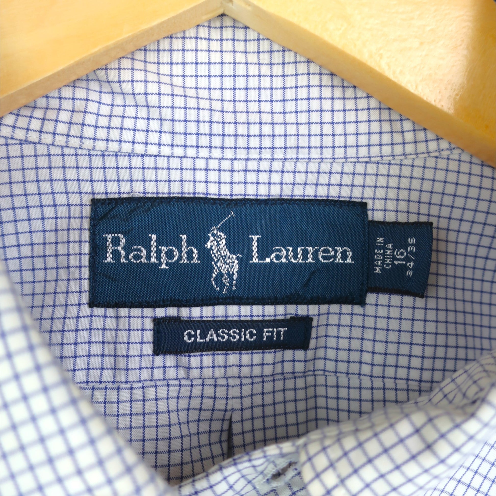 VINTAGE LONG-SLEEVE RALPH LAUREN SHIRT - L