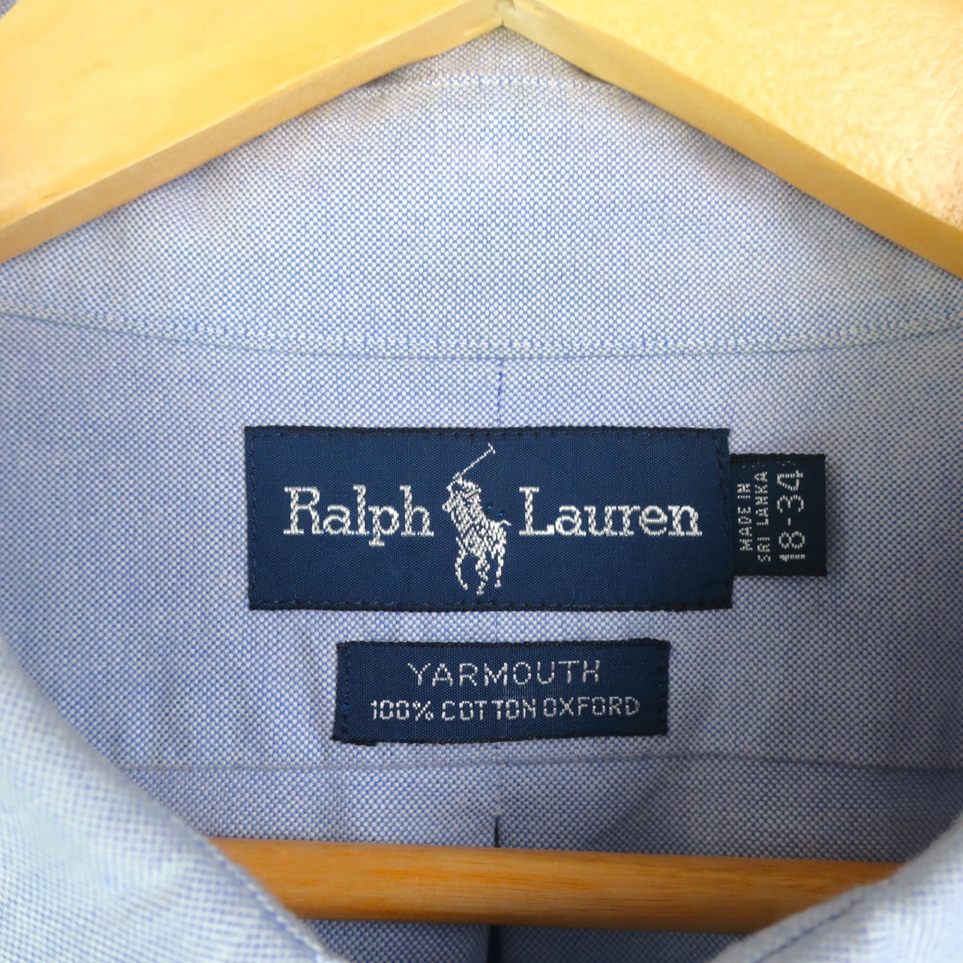 VINTAGE LONG-SLEEVE RALPH LAUREN SHIRT - XL