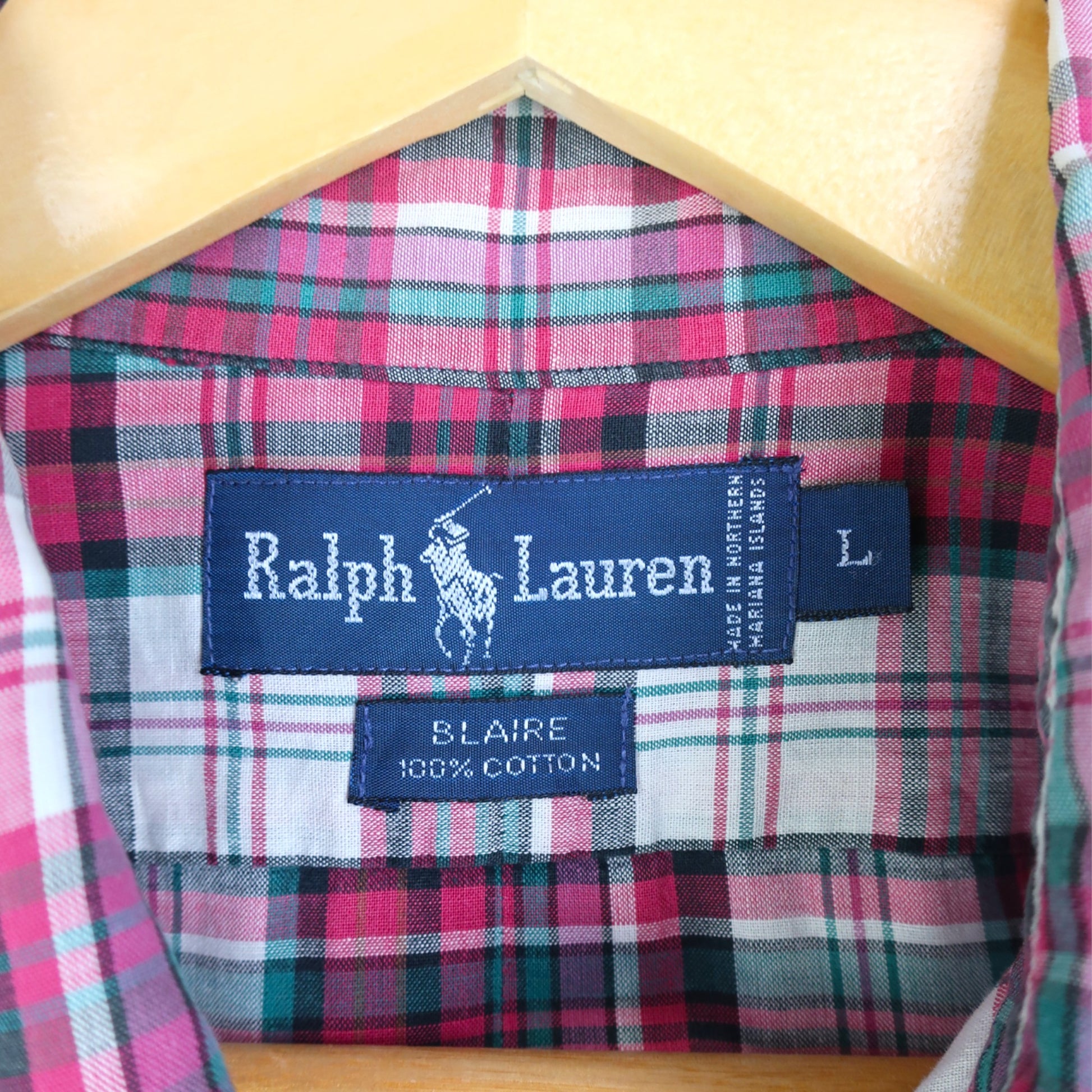 VINTAGE RALPH LAUREN SHIRT - L