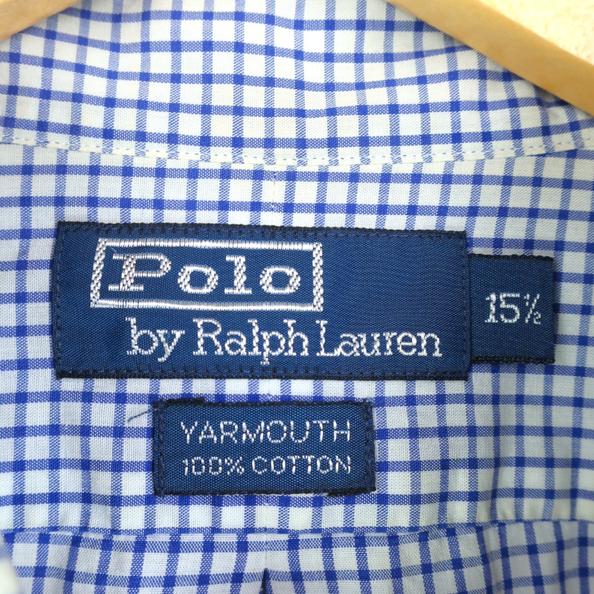 VINTAGE LONG-SLEEVE RALPH LAUREN BUTTON-UP SHIRT - L/XL