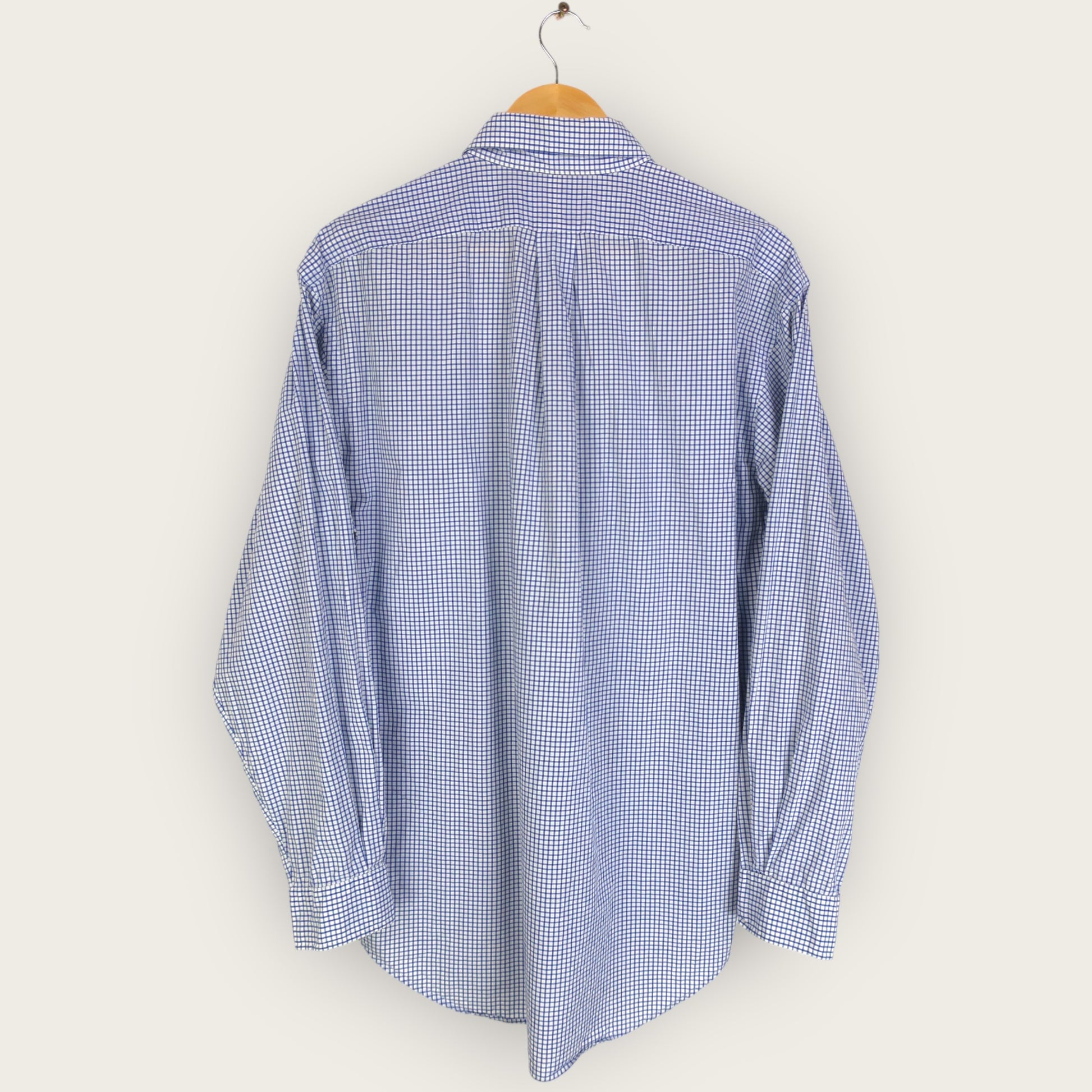 VINTAGE LONG-SLEEVE RALPH LAUREN BUTTON-UP SHIRT - L/XL