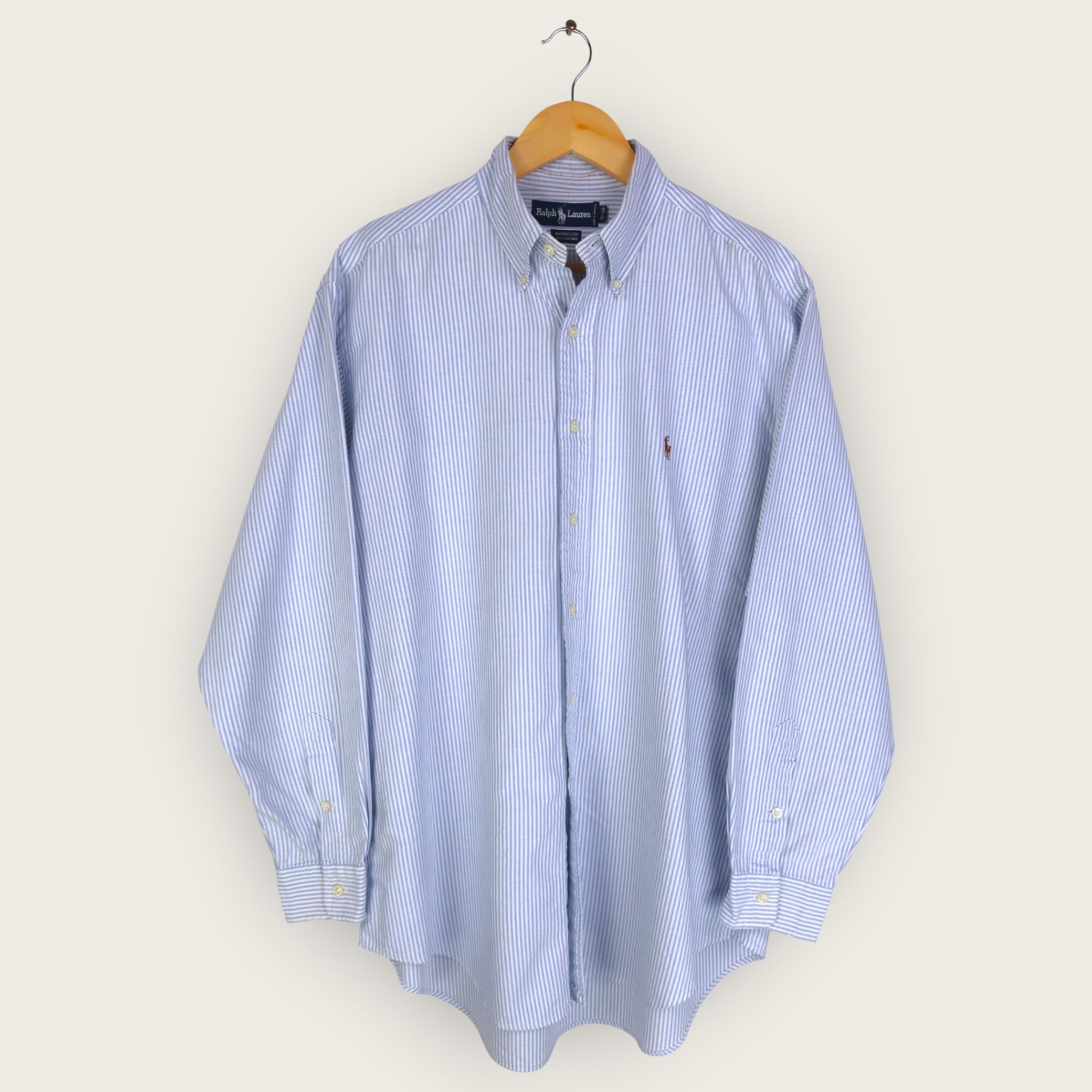 VINTAGE LONG-SLEEVE RALPH LAUREN SHIRT - L/XL