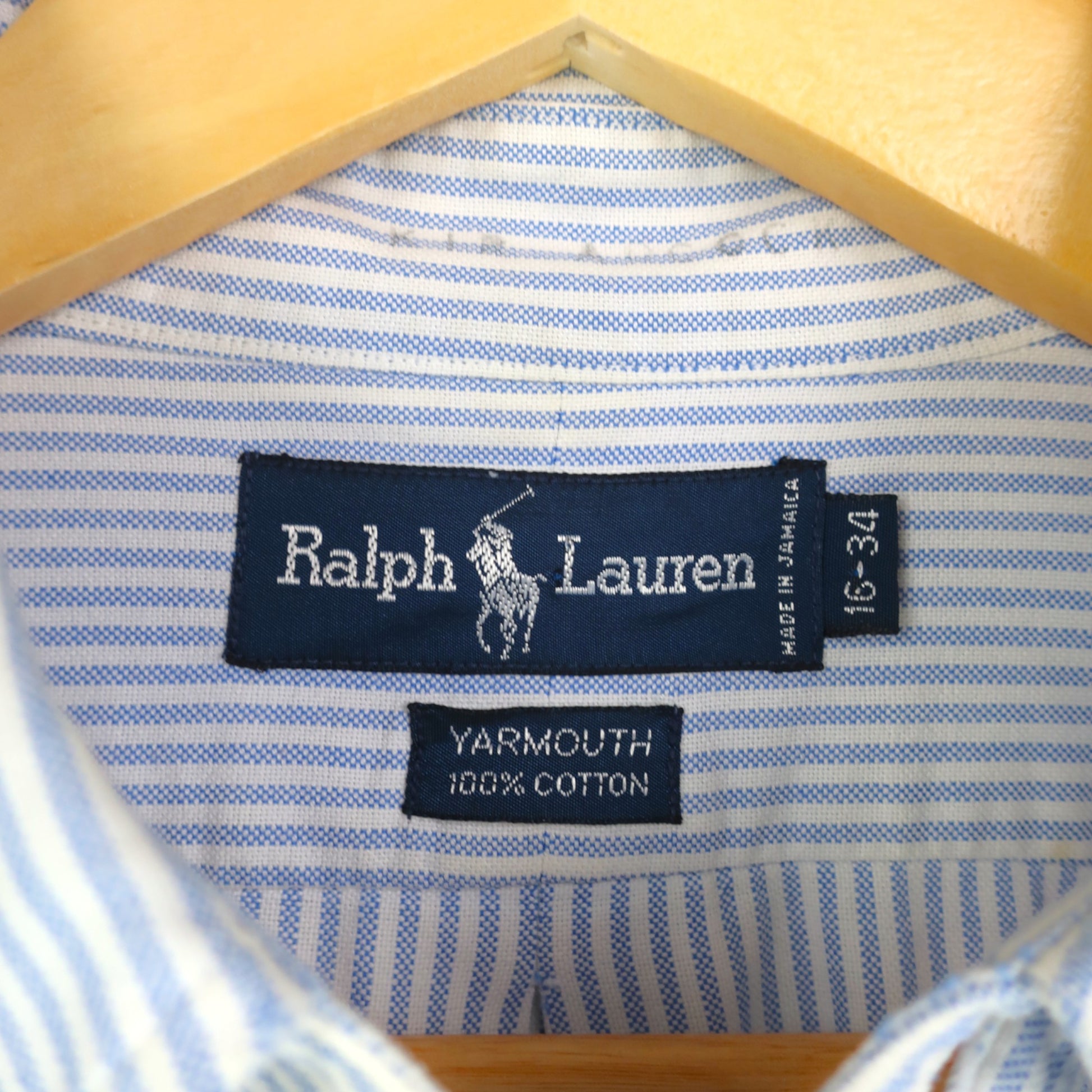 VINTAGE LONG-SLEEVE RALPH LAUREN SHIRT - L/XL