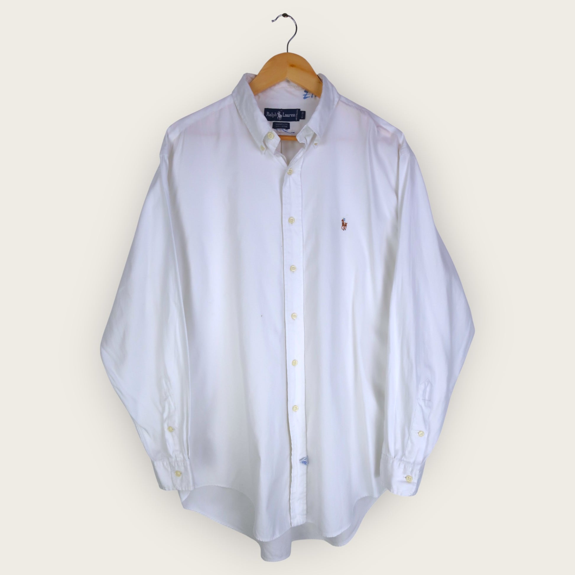 VINTAGE LONG-SLEEVE RALPH LAUREN SHIRT - L/XL
