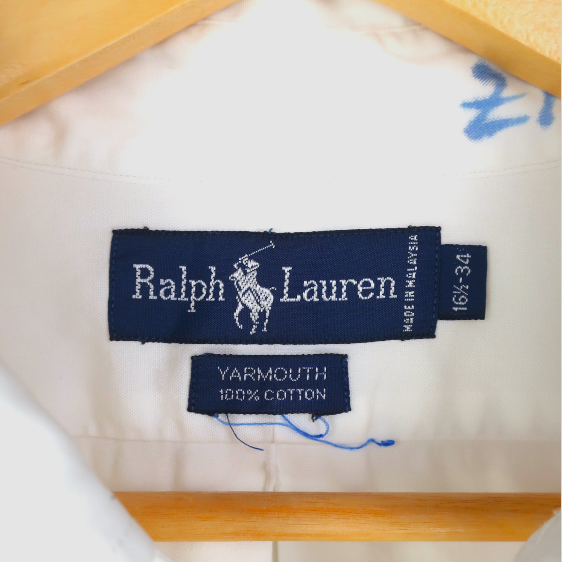 VINTAGE LONG-SLEEVE RALPH LAUREN SHIRT - L/XL