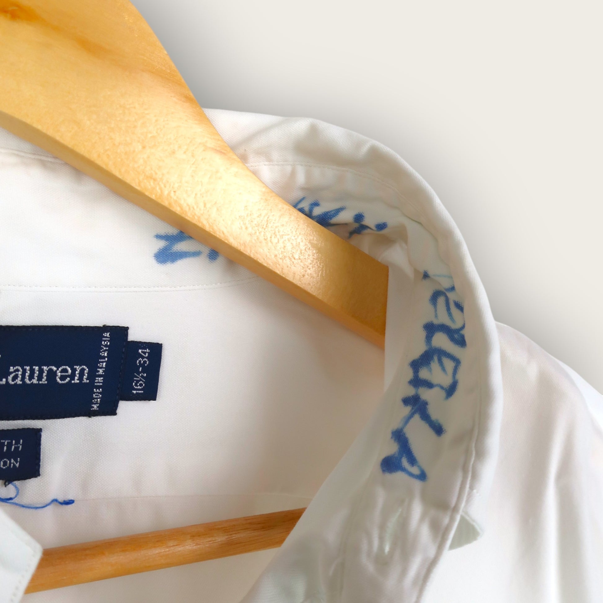 VINTAGE LONG-SLEEVE RALPH LAUREN SHIRT - L/XL