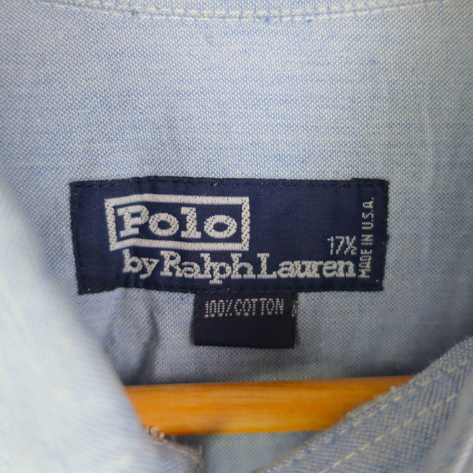 VINTAGE LONG-SLEEVE RALPH LAUREN SHIRT - L/XL