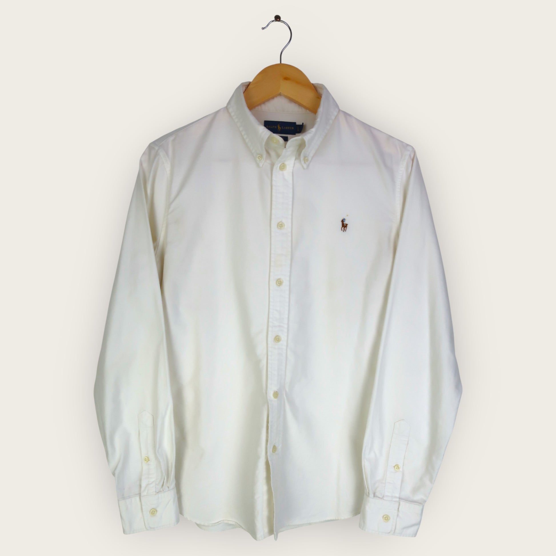 VINTAGE LONG-SLEEVE RALPH LAUREN SHIRT - S
