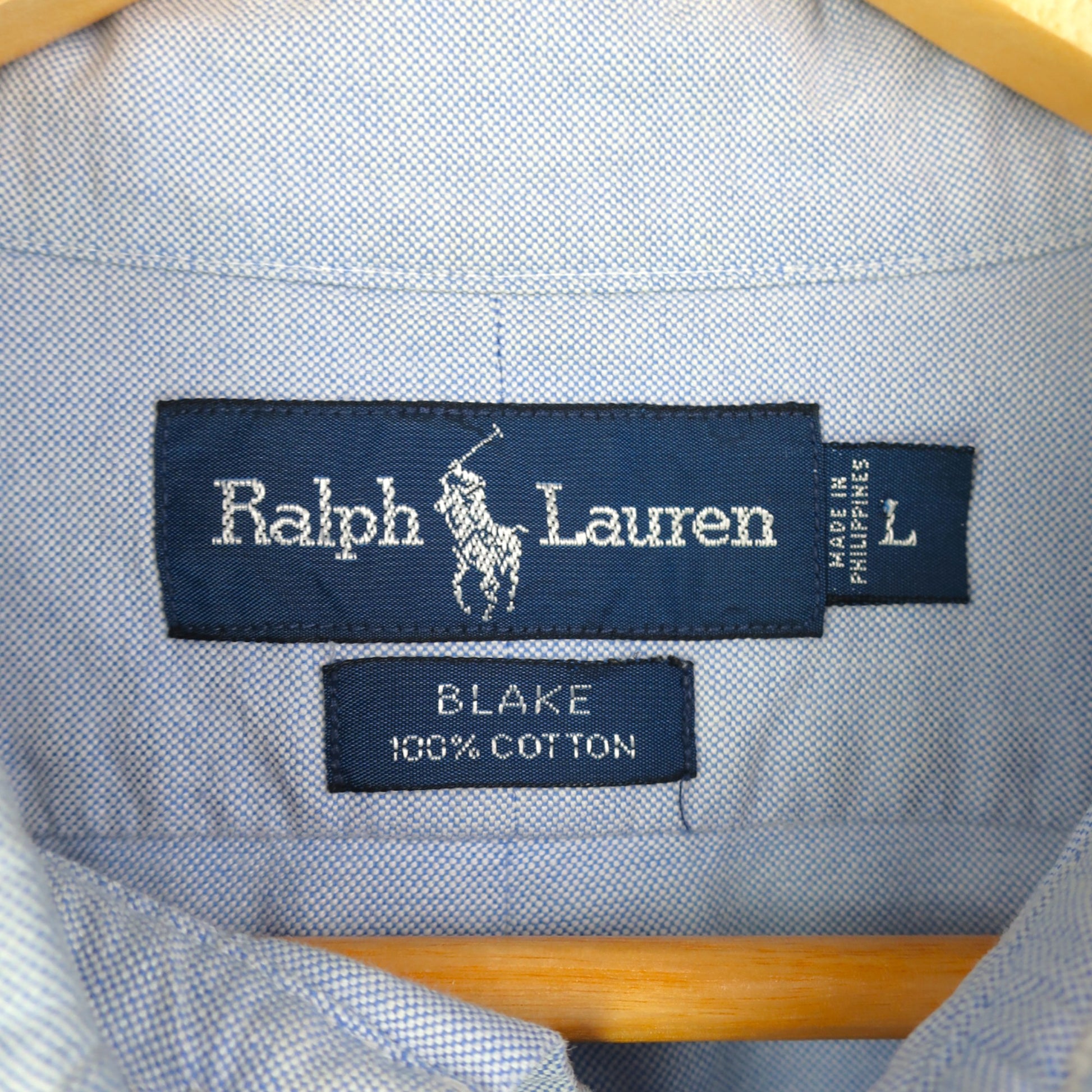 VINTAGE LONG-SLEEVE RALPH LAUREN SHIRT - L/XL