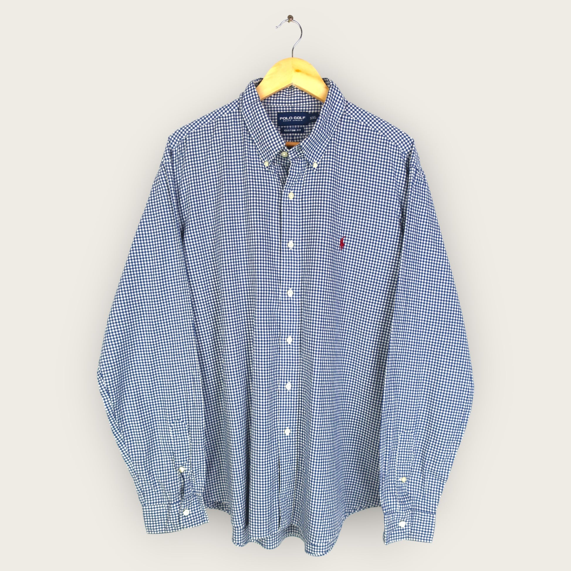 VINTAGE LONG-SLEEVE RALPH LAUREN SHIRT - XXL