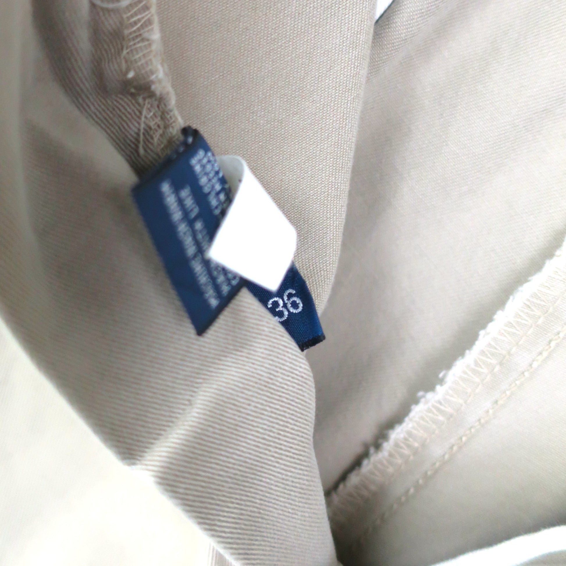 VINTAGE RALPH LAUREN PLEATED CHINO SHORTS - 36"