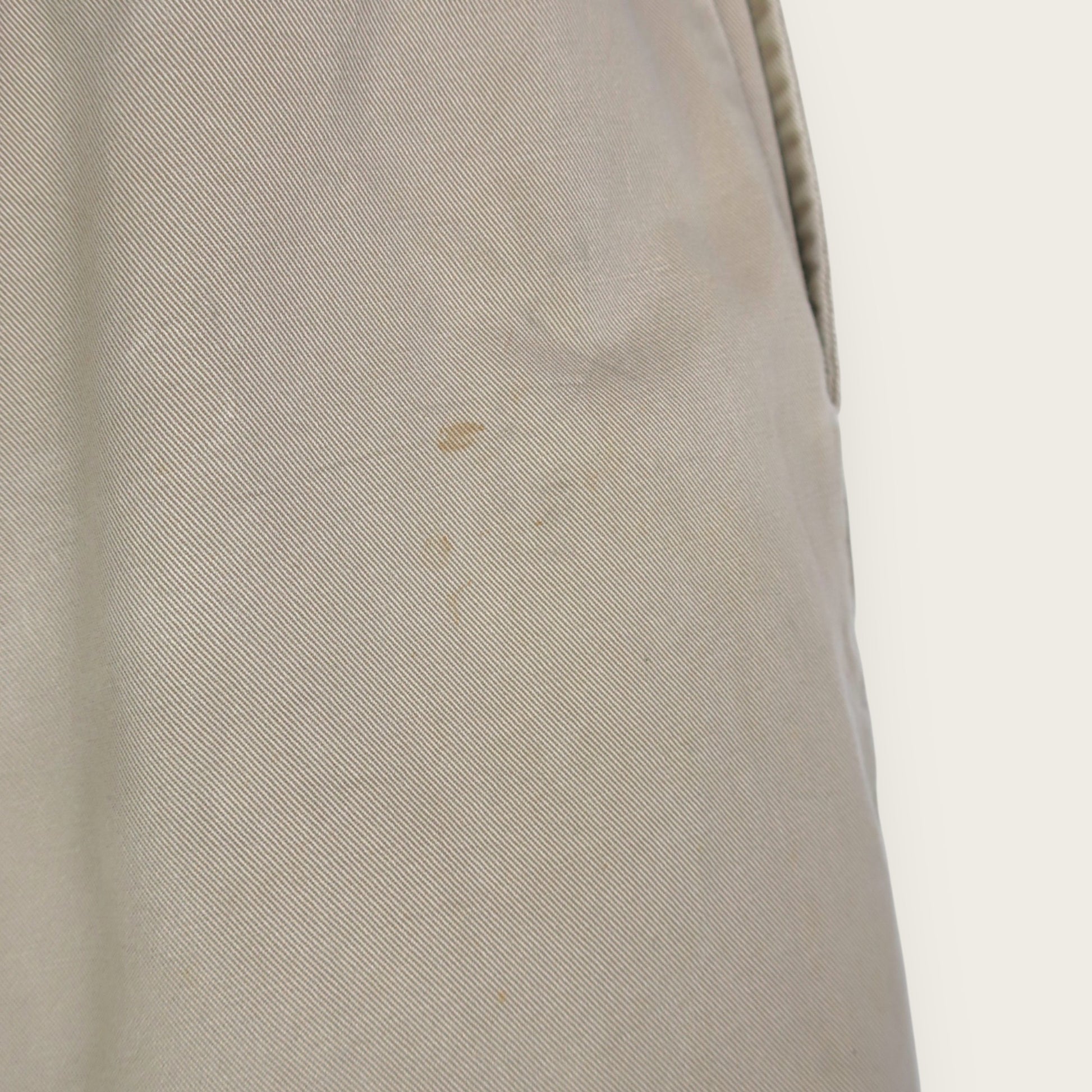 VINTAGE RALPH LAUREN PLEATED CHINO SHORTS - 36"