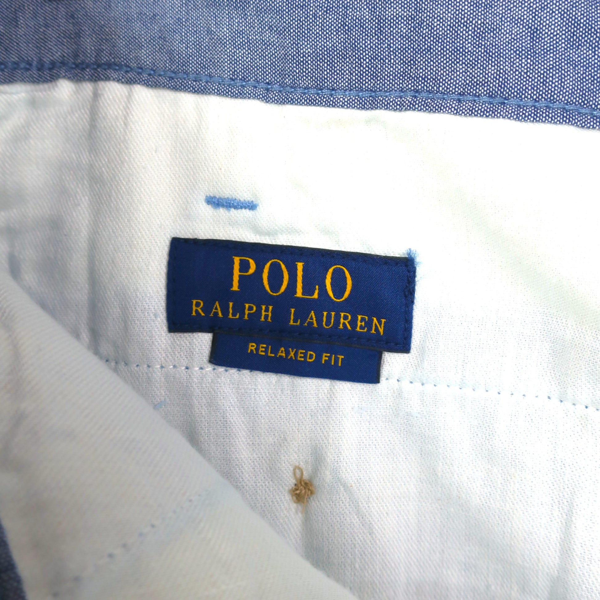 VINTAGE RALPH LAUREN RELAXED FIT SHORTS - 33"