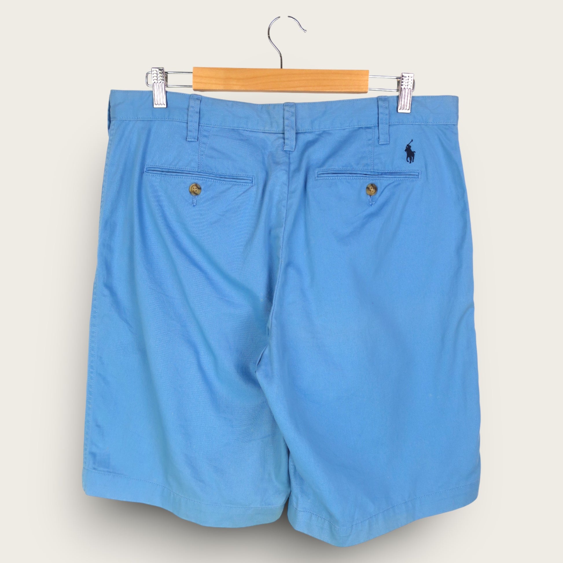 VINTAGE RALPH LAUREN RELAXED FIT SHORTS - 33"