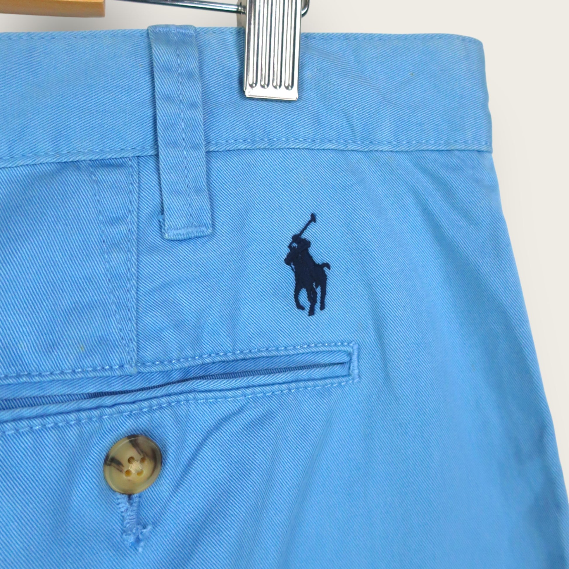VINTAGE RALPH LAUREN RELAXED FIT SHORTS - 33"