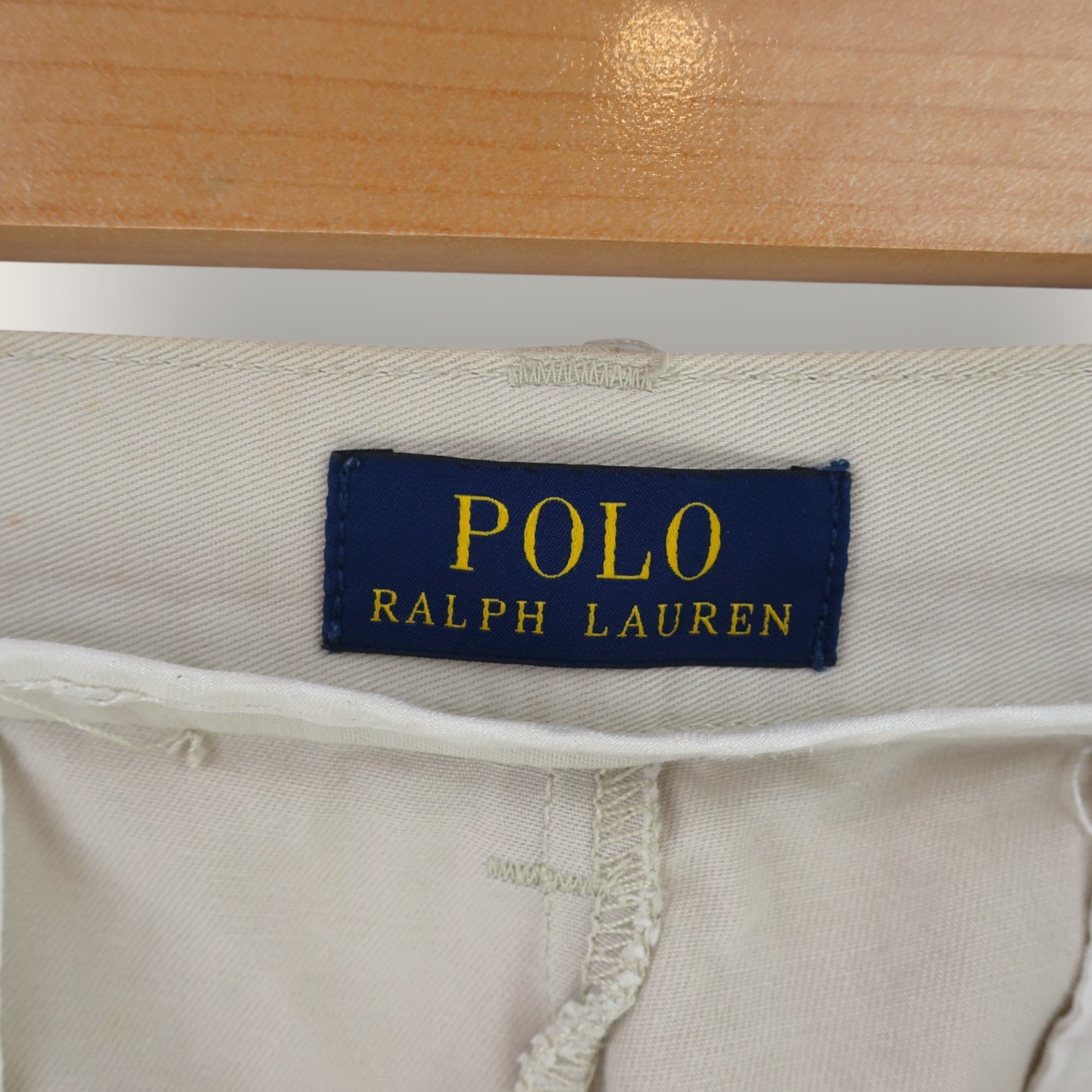 VINTAGE RALPH LAUREN CHINO SHORTS - 35"