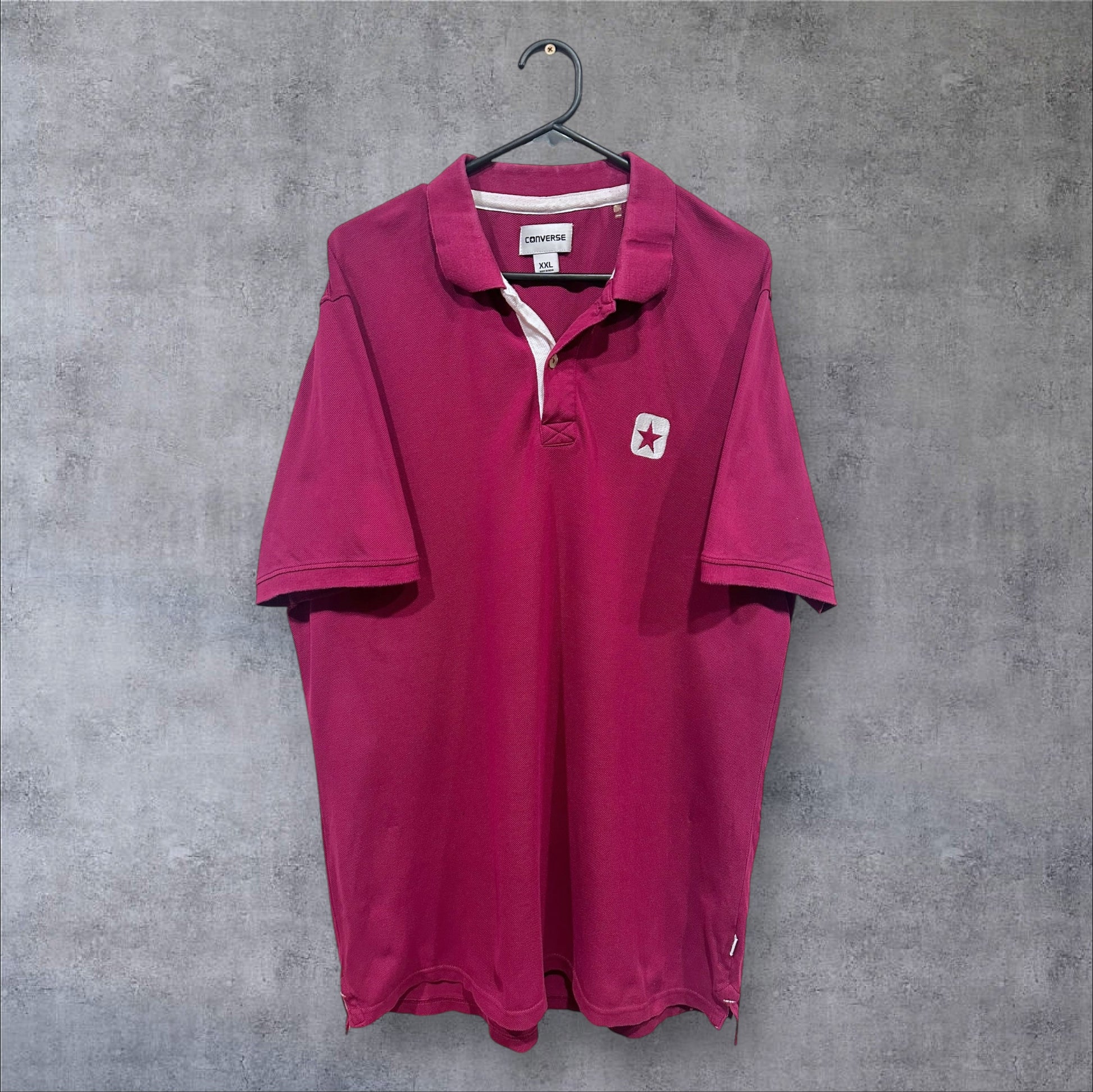 VINTAGE CONVERSE POLO SHIRT - XL/XXL