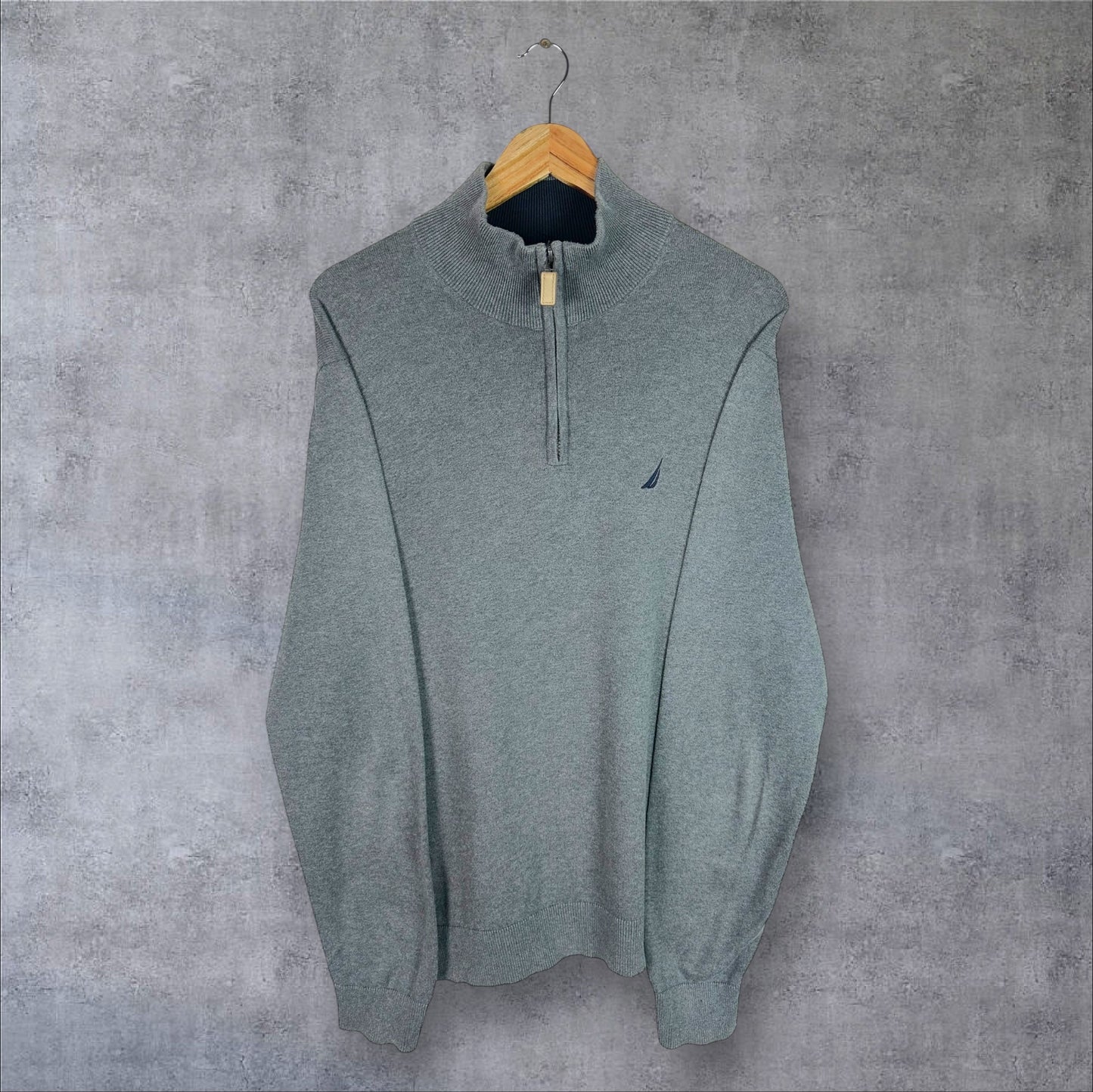 VINTAGE NAUTICA 1/4 ZIP - L