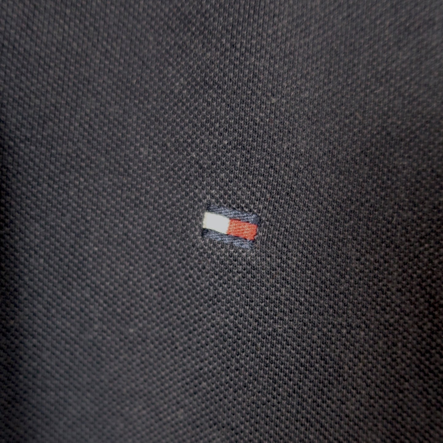 VINTAGE LONG-SLEEVE TOMMY HILFIGER POLO SHIRT - XL