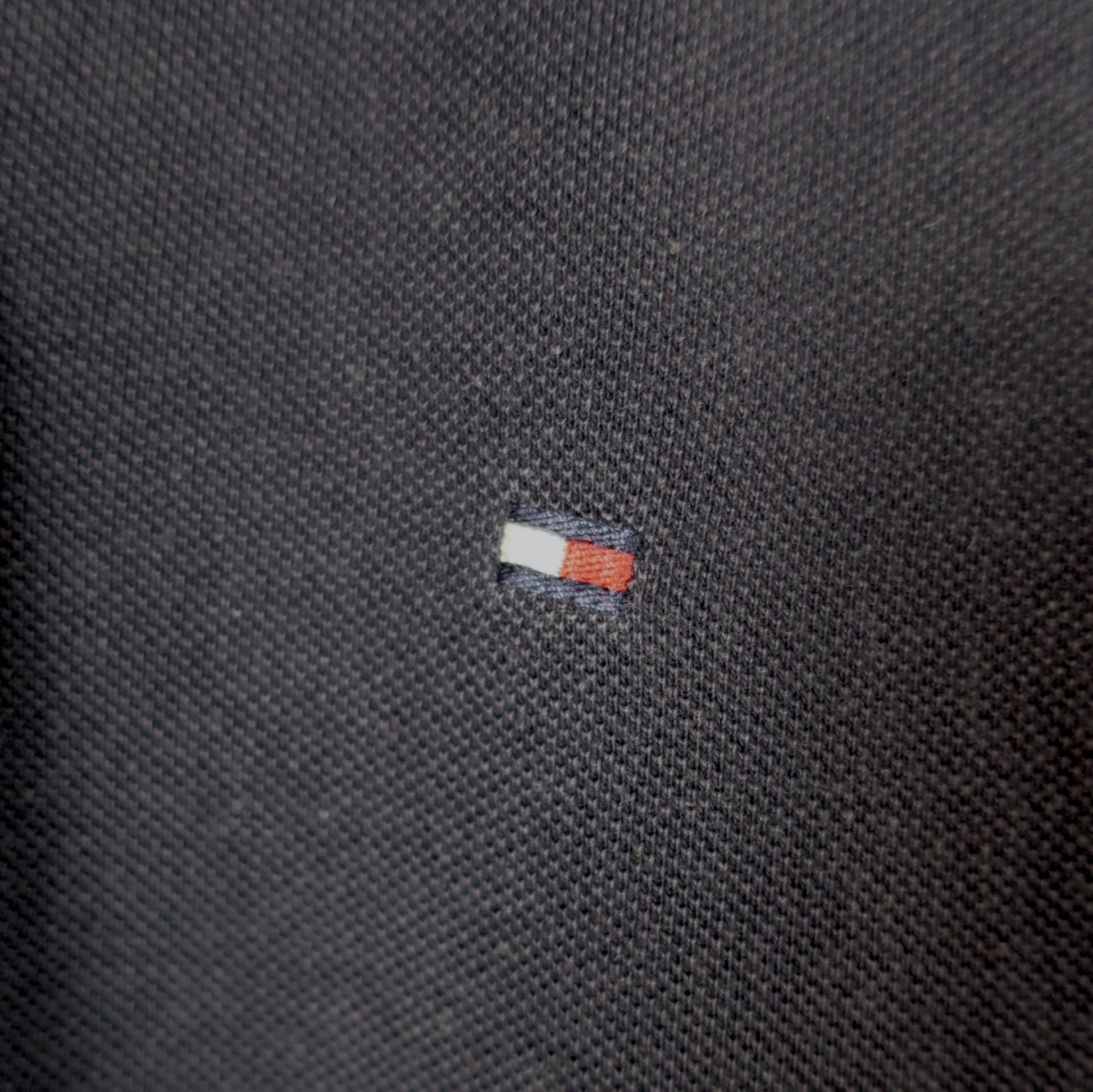 VINTAGE LONG-SLEEVE TOMMY HILFIGER POLO SHIRT - XL