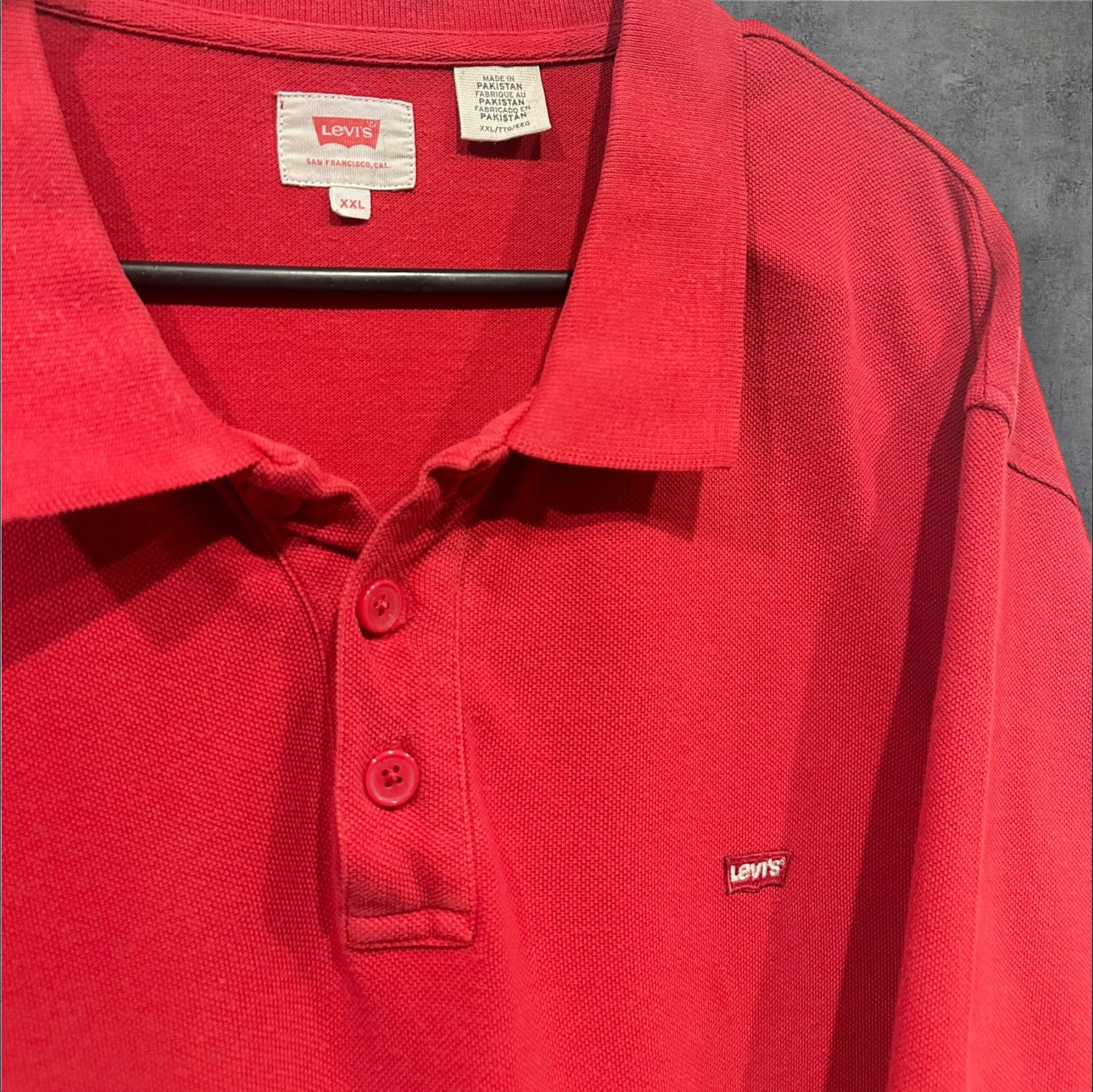 VINTAGE LEVI'S POLO SHIRT - XL/XXL