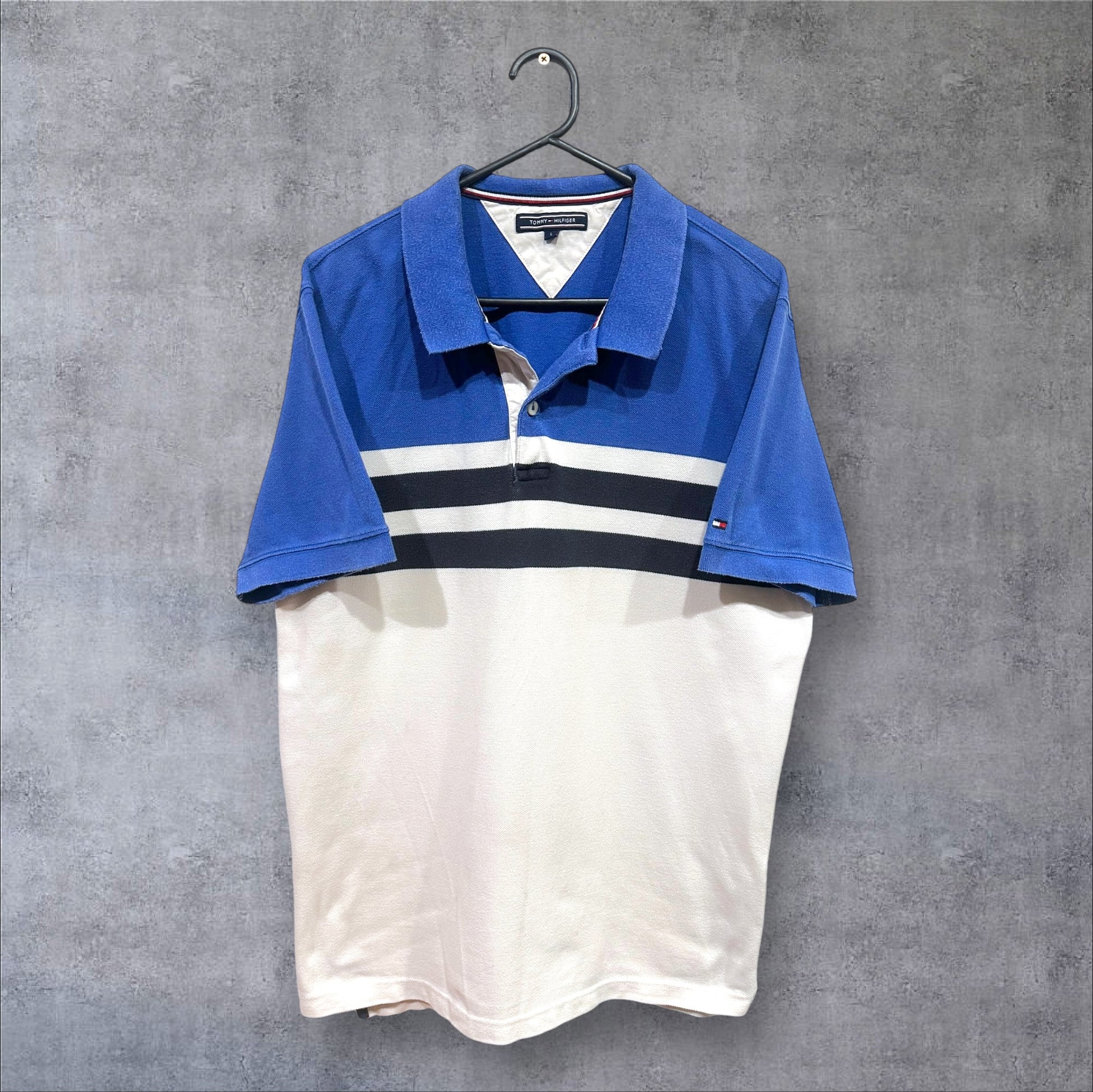 VINTAGE TOMMY HILFIGER POLO SHIRT - M/L