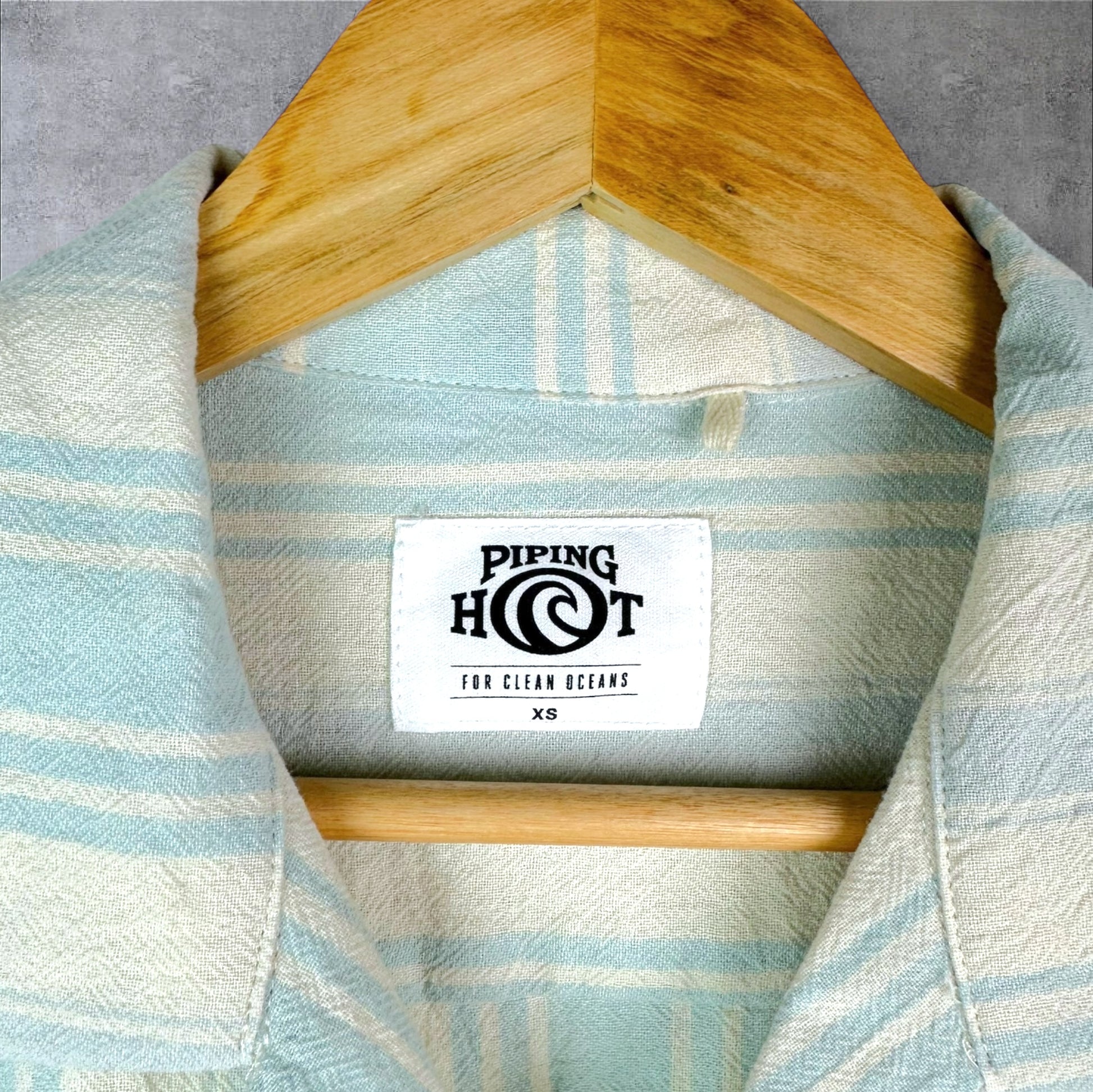 PIPING HOT BUTTON-UP SHIRT - XS