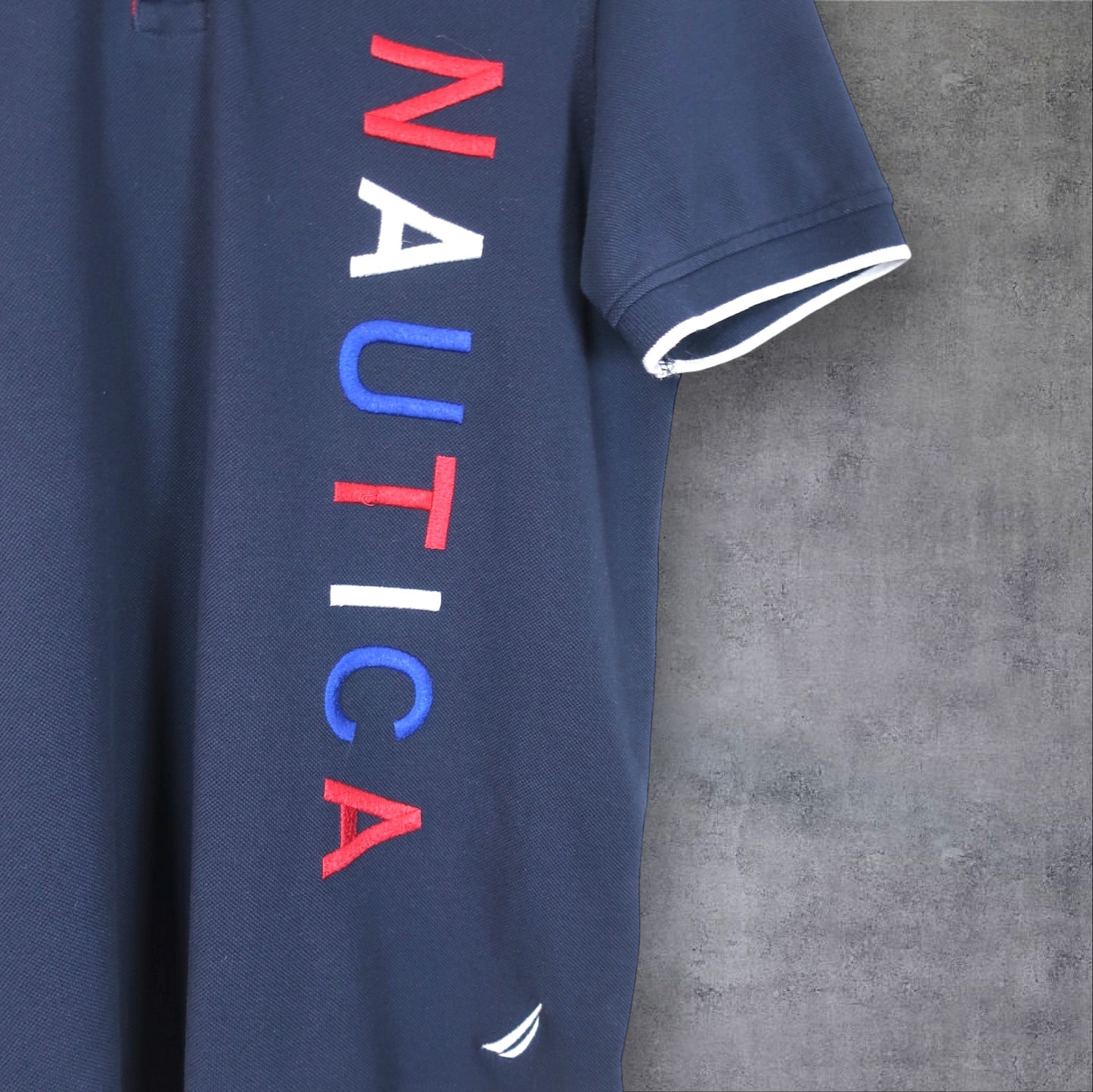 VINTAGE NAUTICA POLO SHIRT - M