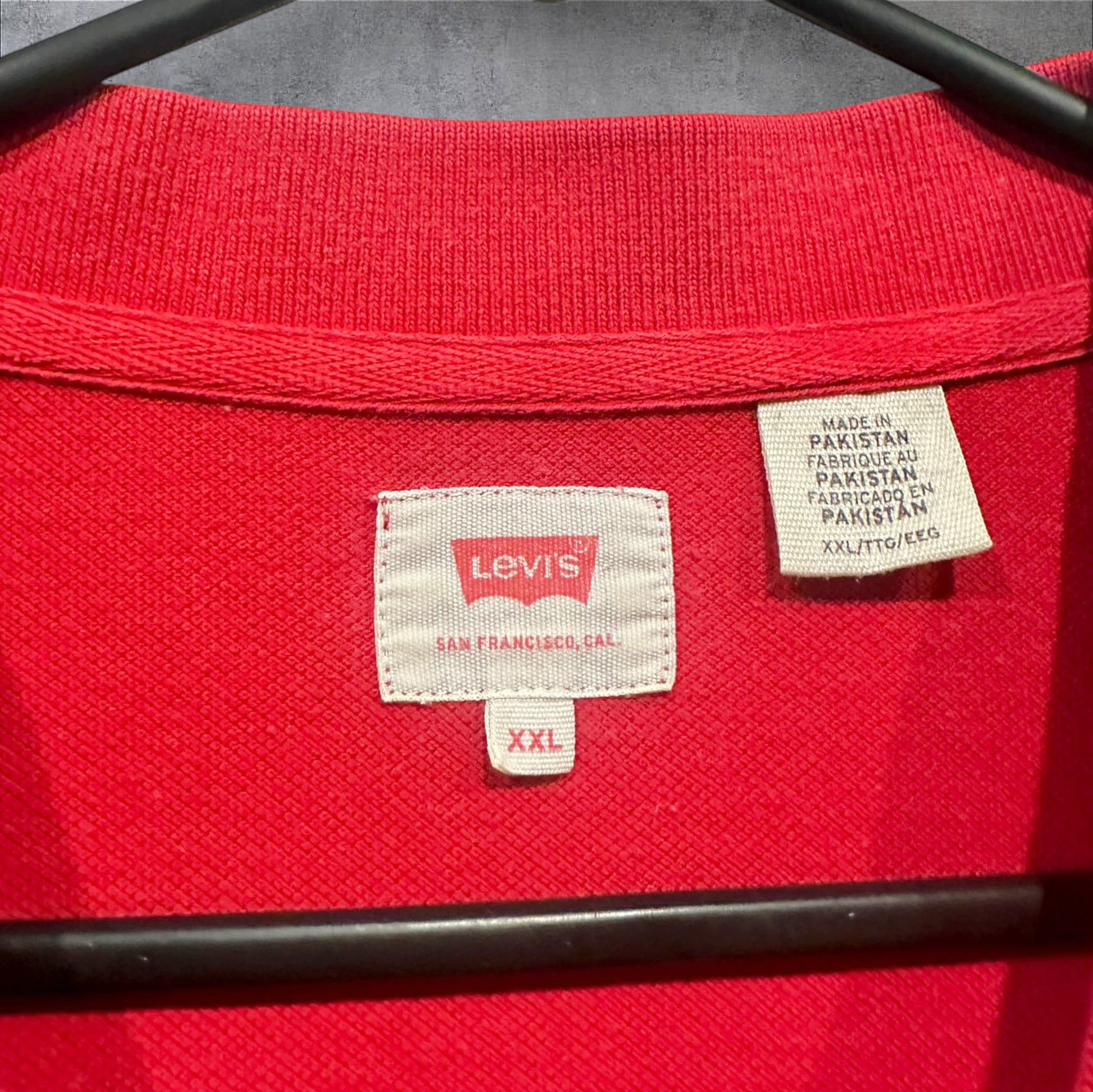 VINTAGE LEVI'S POLO SHIRT - XL/XXL