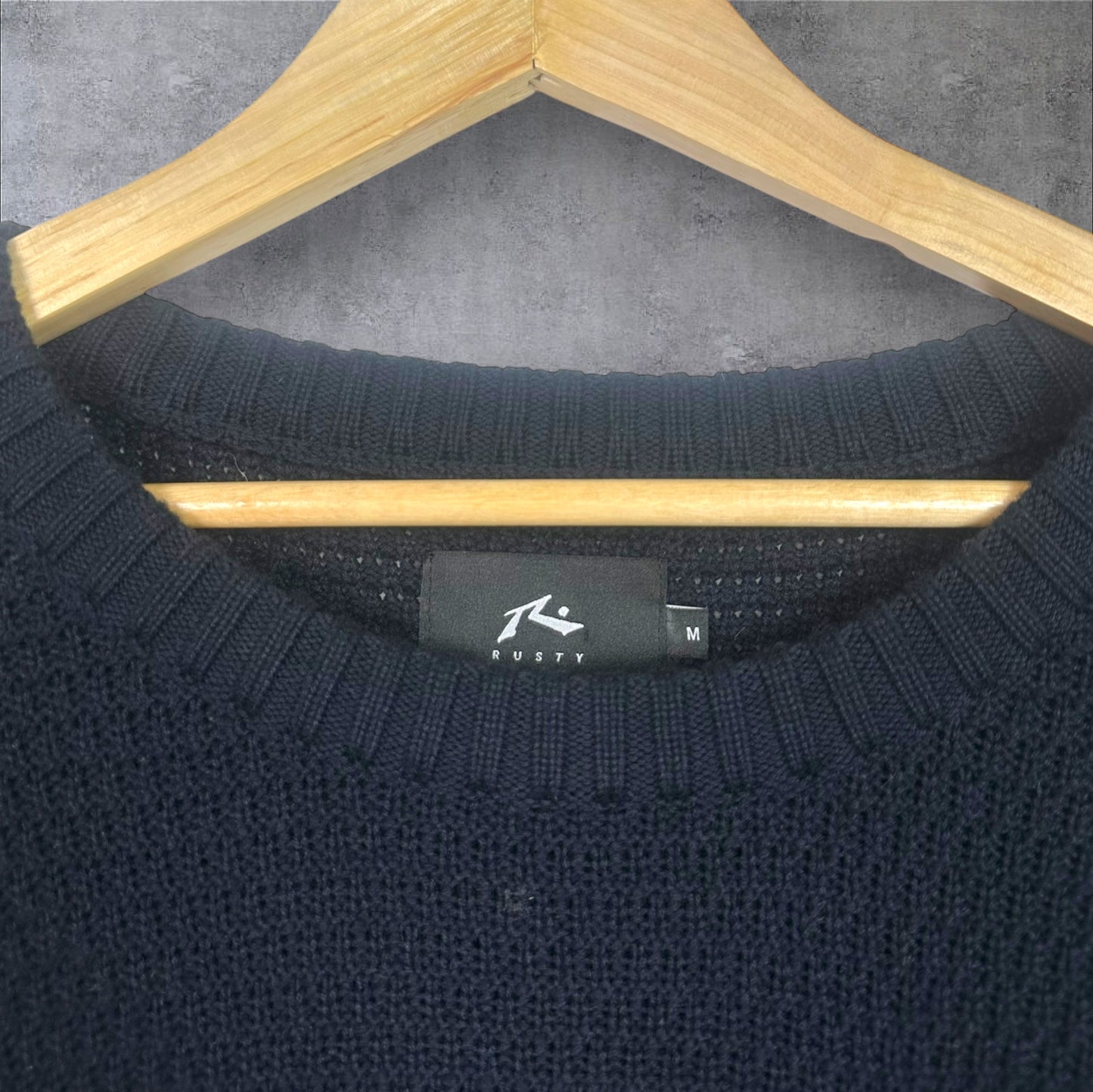 RUSTY KNIT SWEATER - M