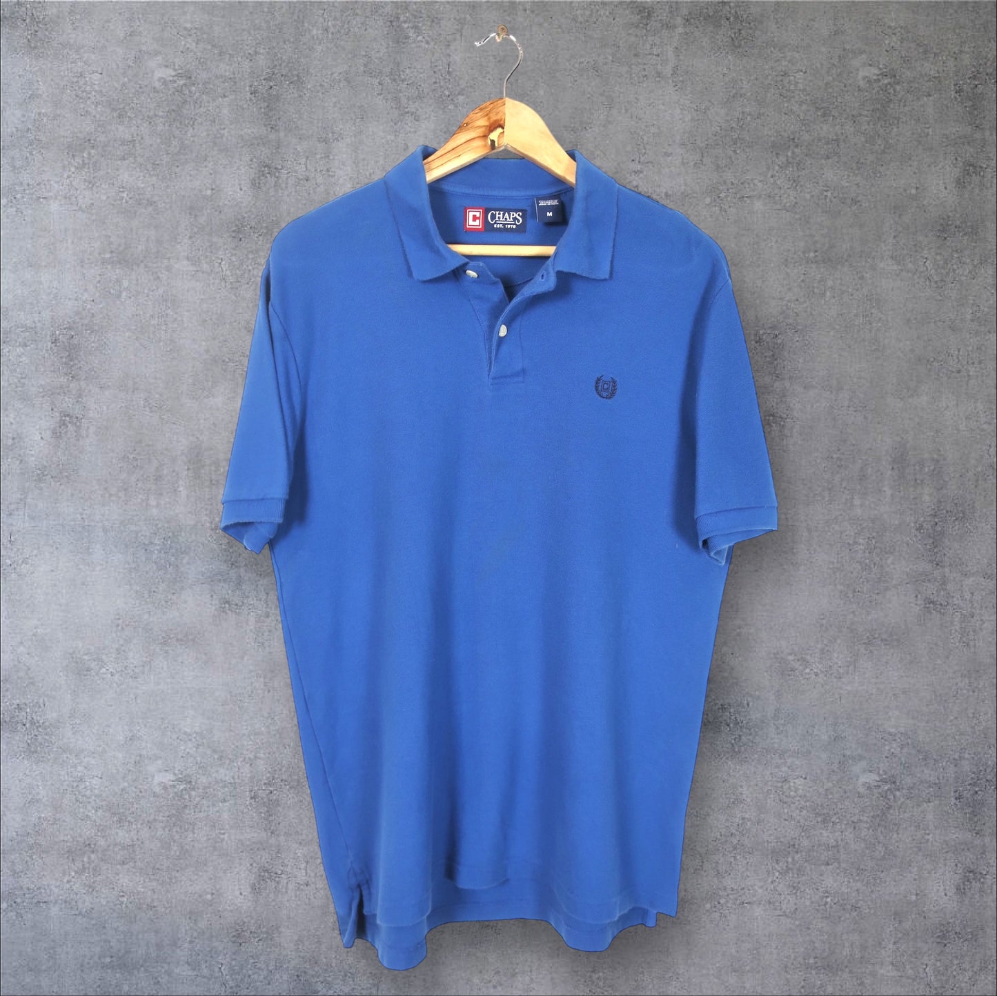 VINTAGE CHAPS POLO SHIRT - M