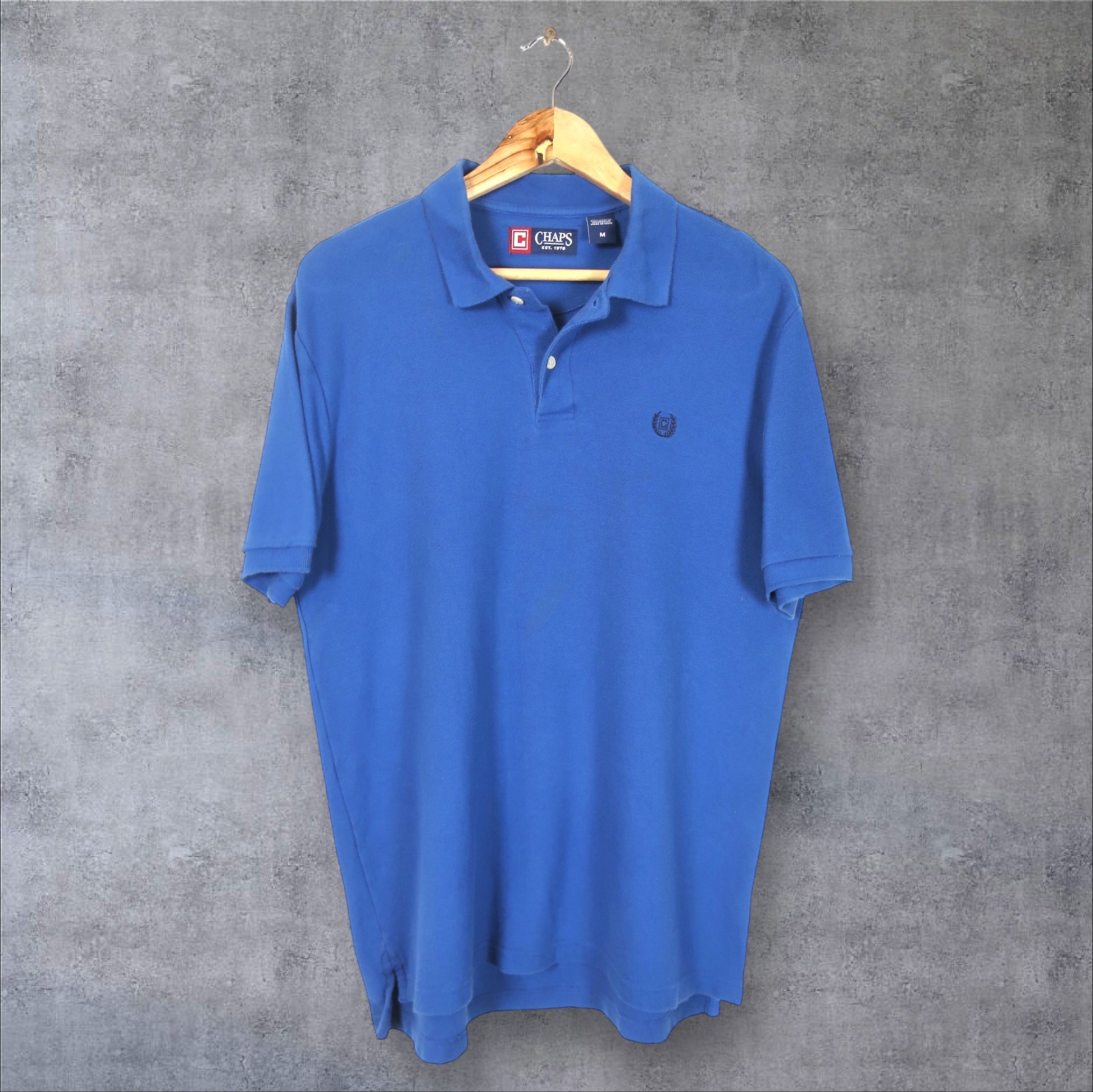 VINTAGE CHAPS POLO SHIRT - M