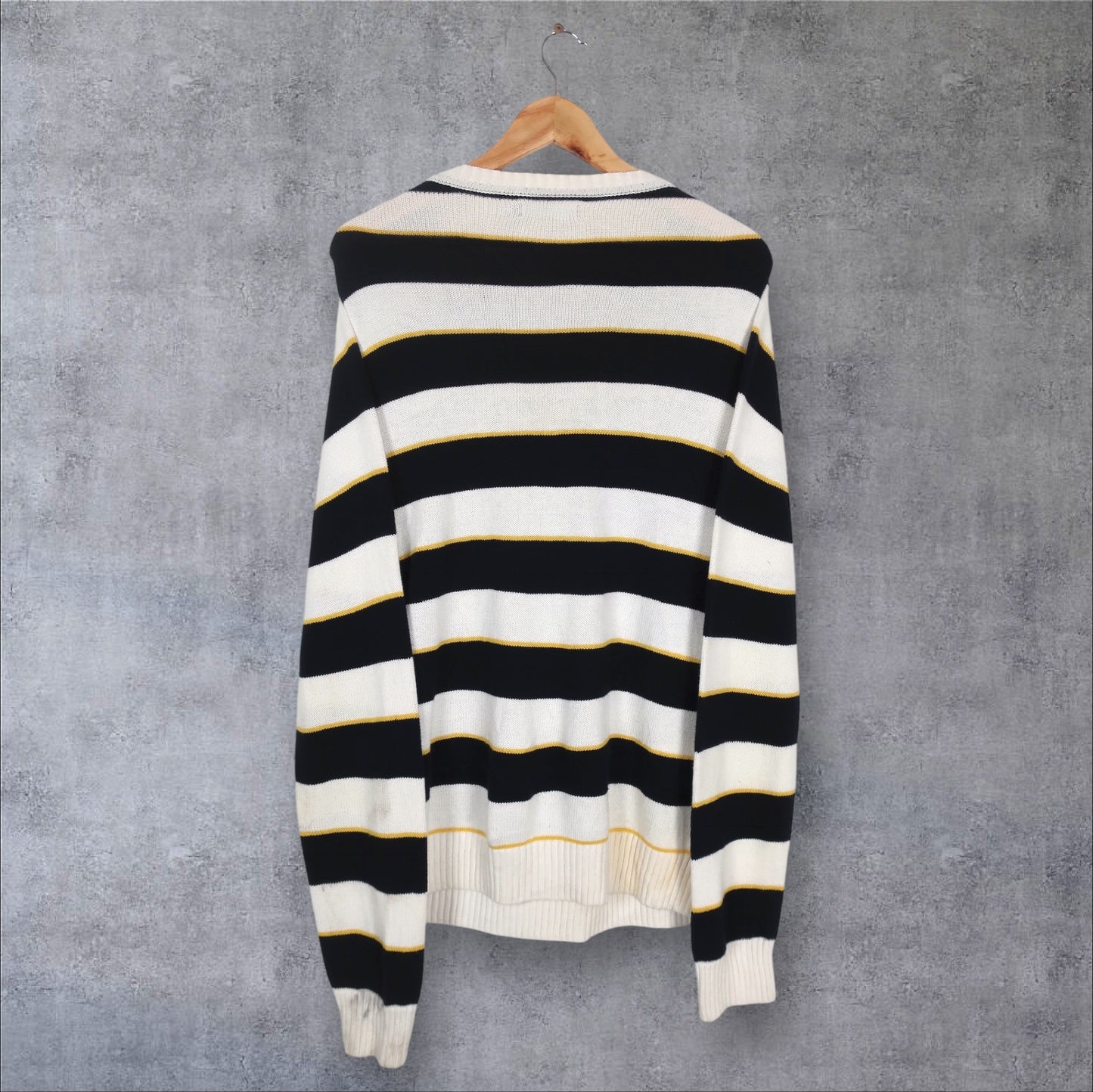 VINTAGE NAUTICA KNIT SWEATER - M