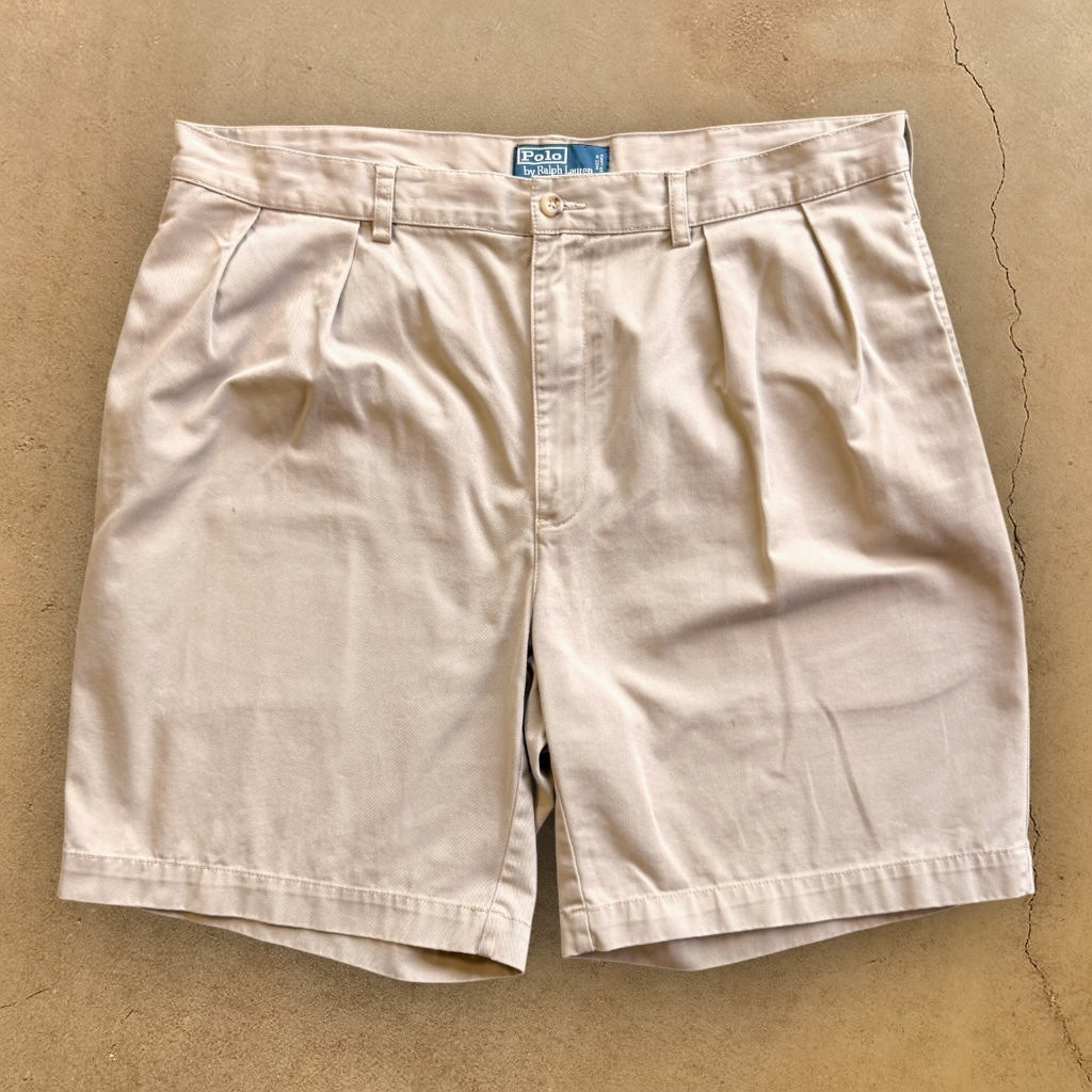 VINTAGE RALPH LAUREN TAILORED SHORTS - 38"