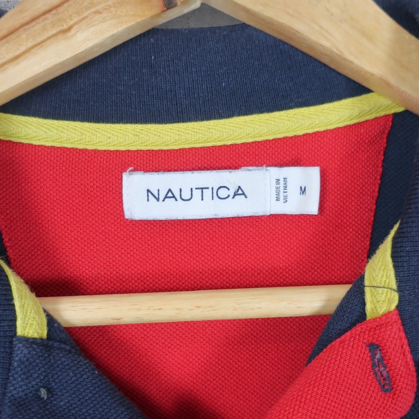 VINTAGE NAUTICA POLO SHIRT - M