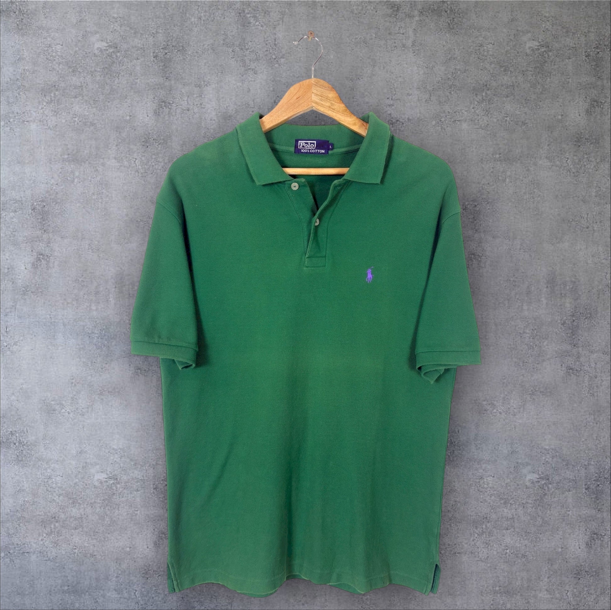 VINTAGE RALPH LAUREN POLO SHIRT - L